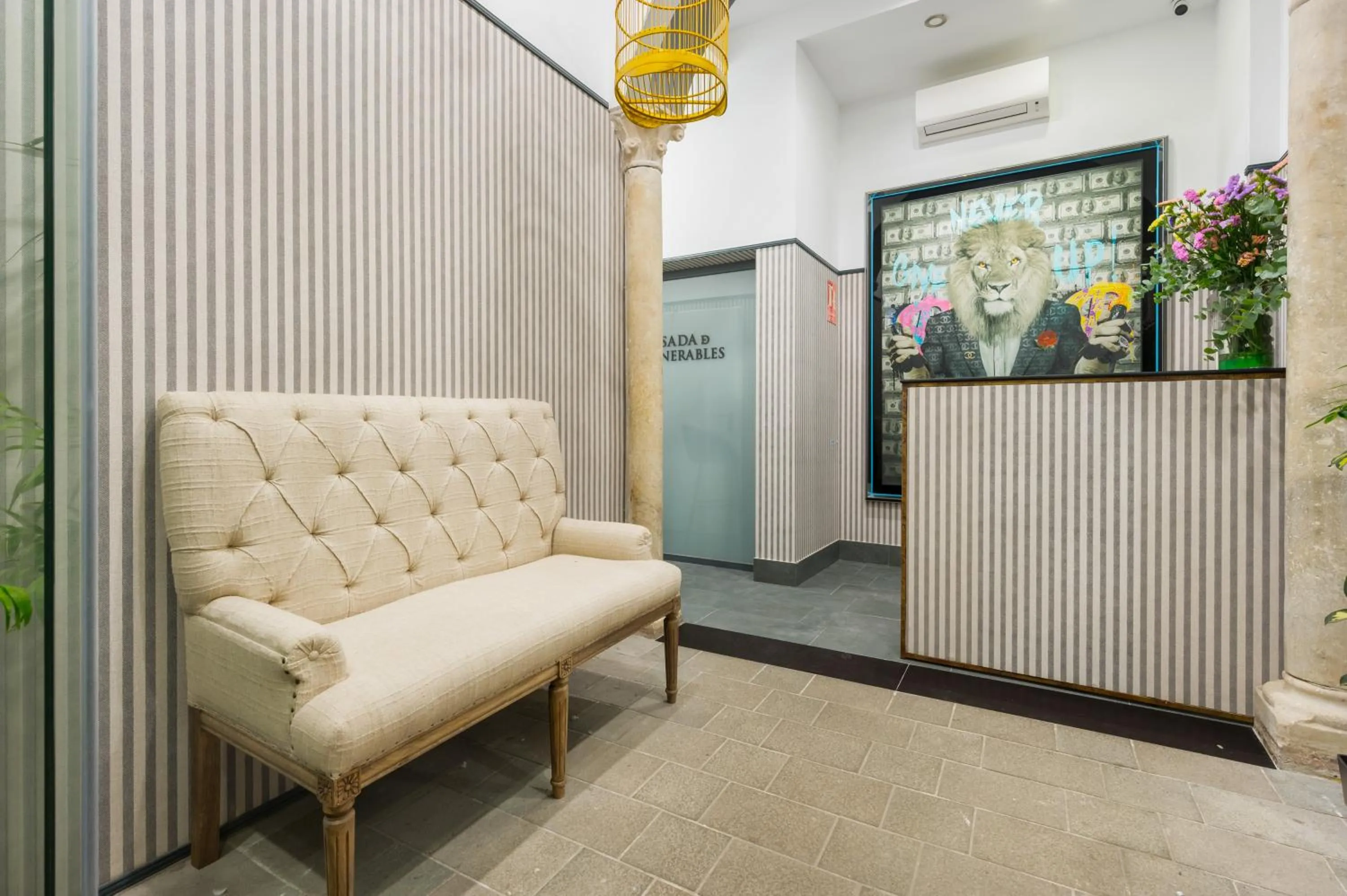 Lobby or reception in Posada de los Venerables