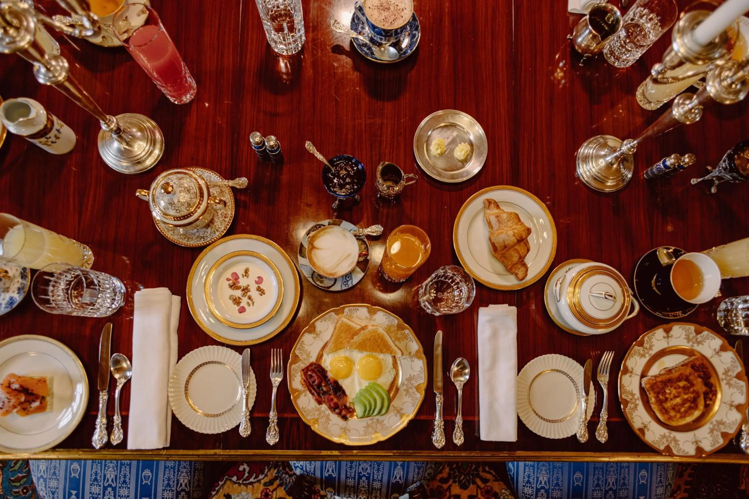 Food and drinks in Castello di Casalborgone, Luxury Italian Castle Hotel