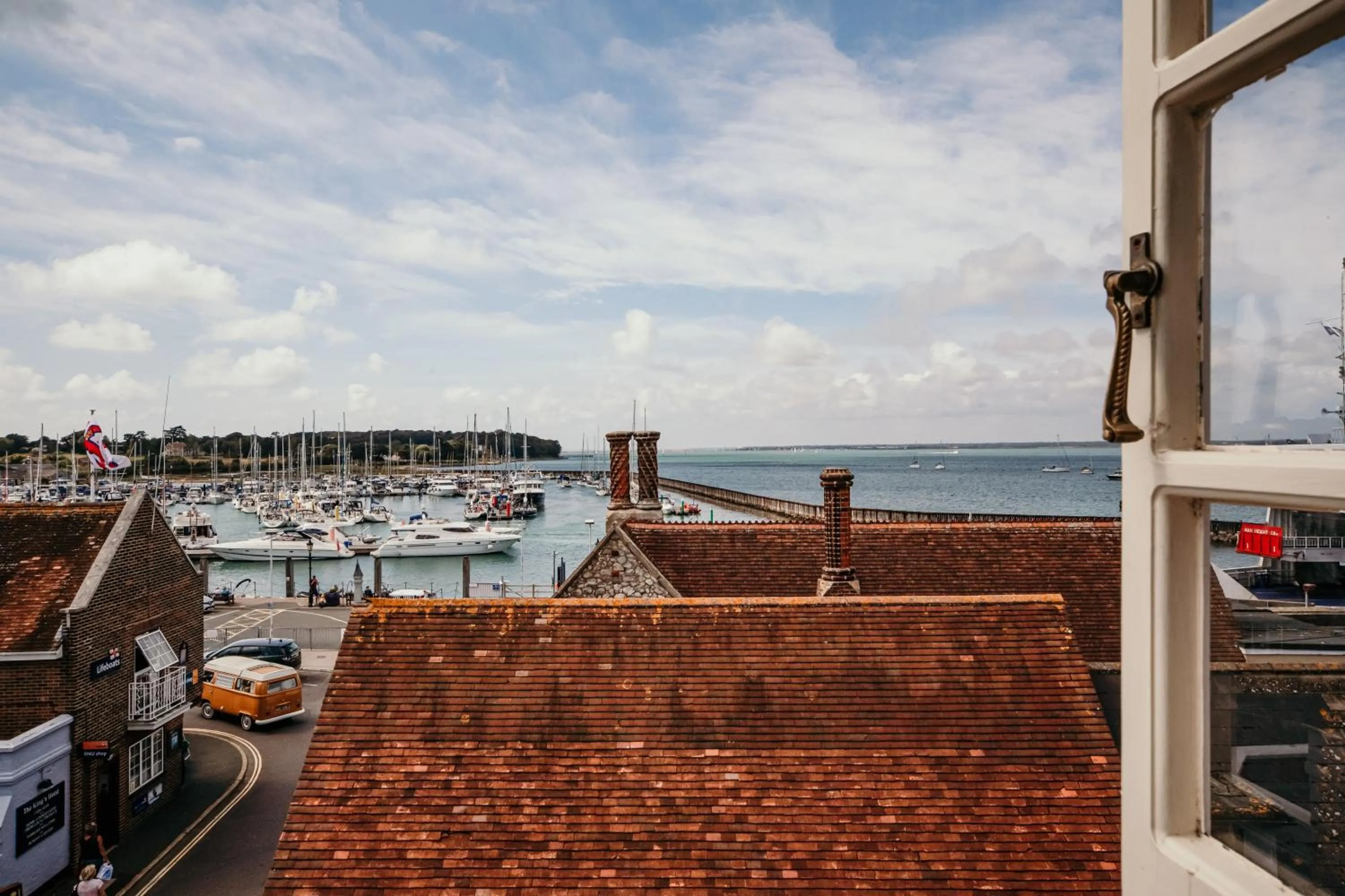 Sea view in The George Hotel and Beach Club
