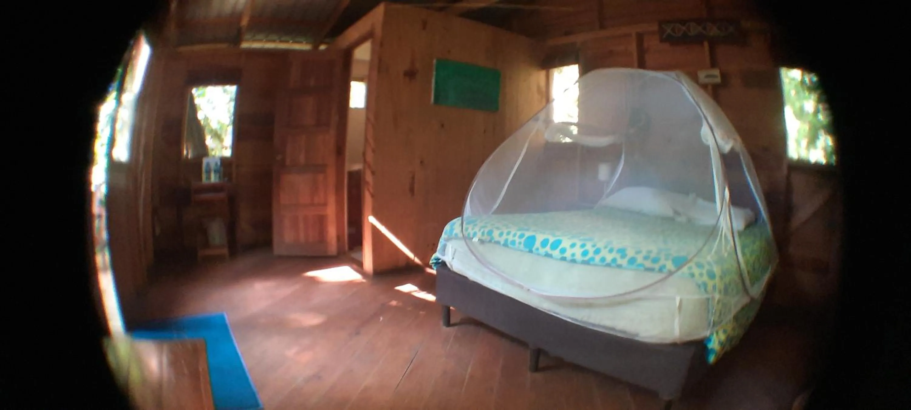 Bed in Mombacho Lodge