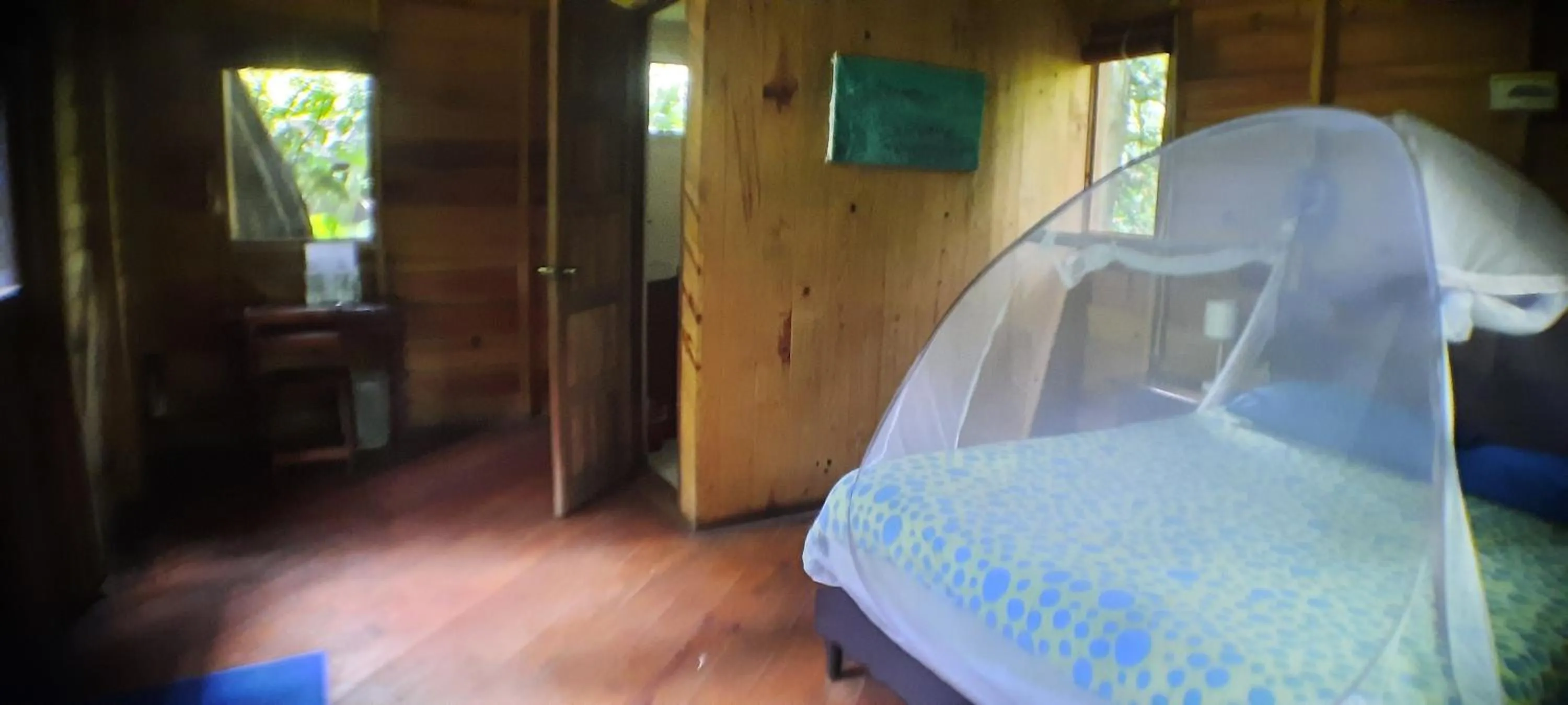 Bed in Mombacho Lodge