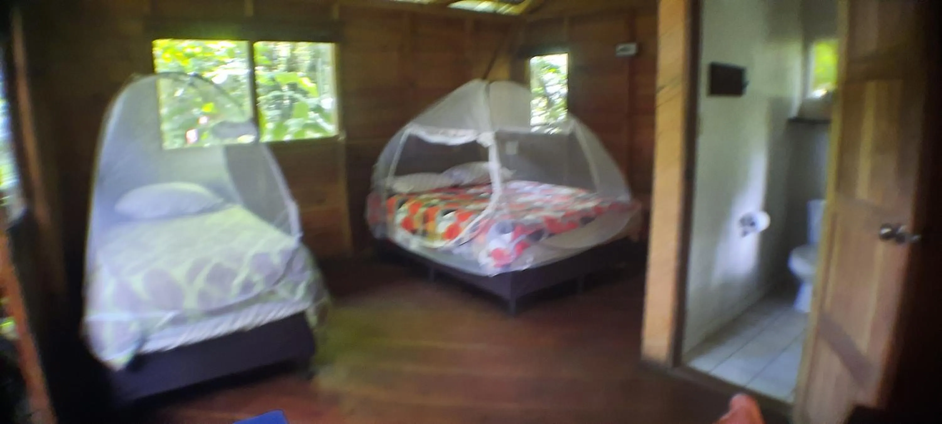 Bed in Mombacho Lodge
