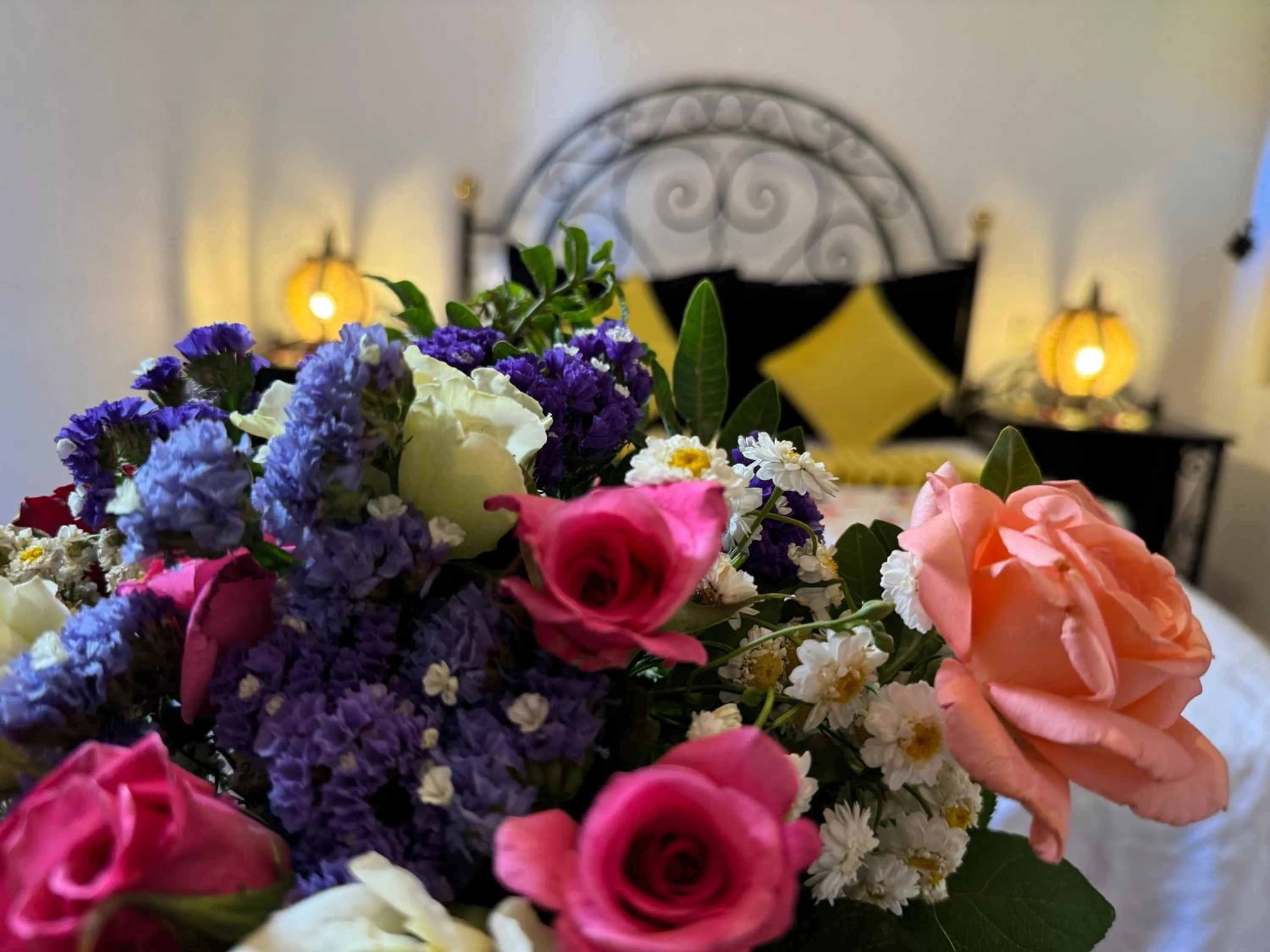 Decorative detail in Riad Iklil