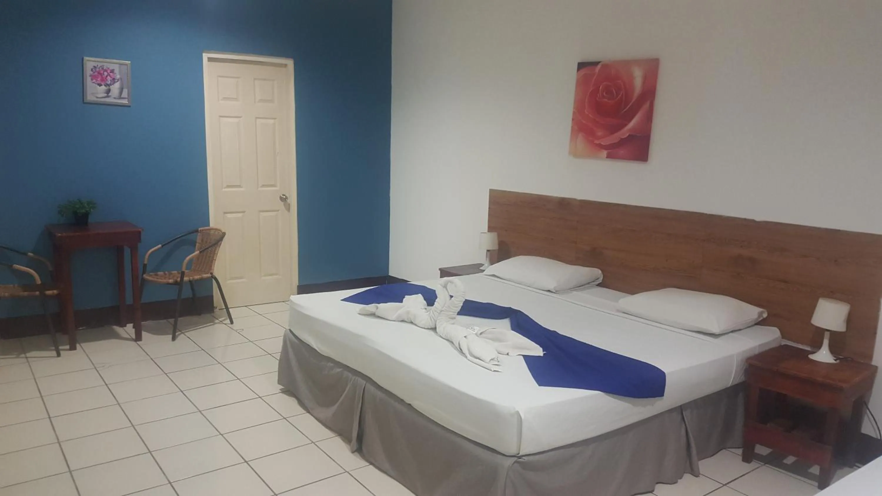 Bed in Hotel La Arboleda