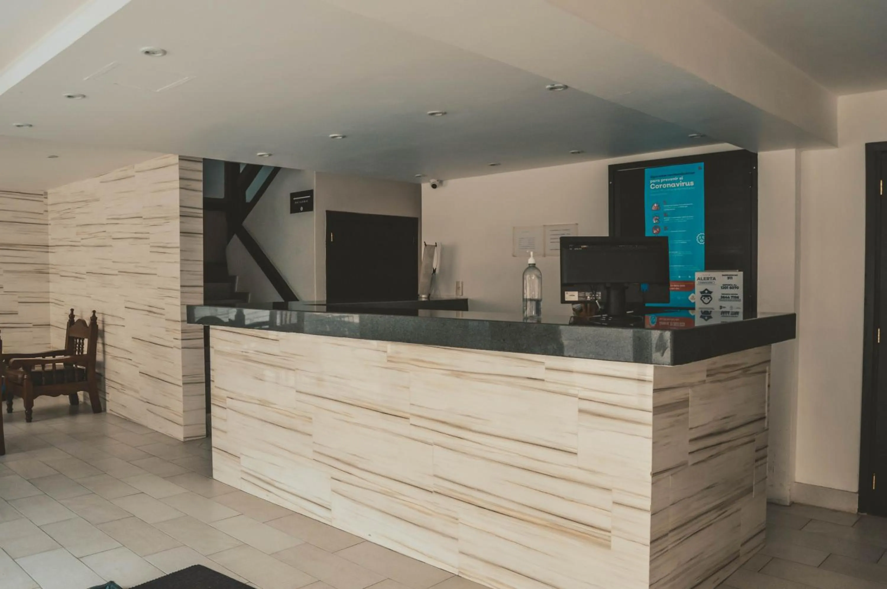 Facade/entrance in Hotel Latino