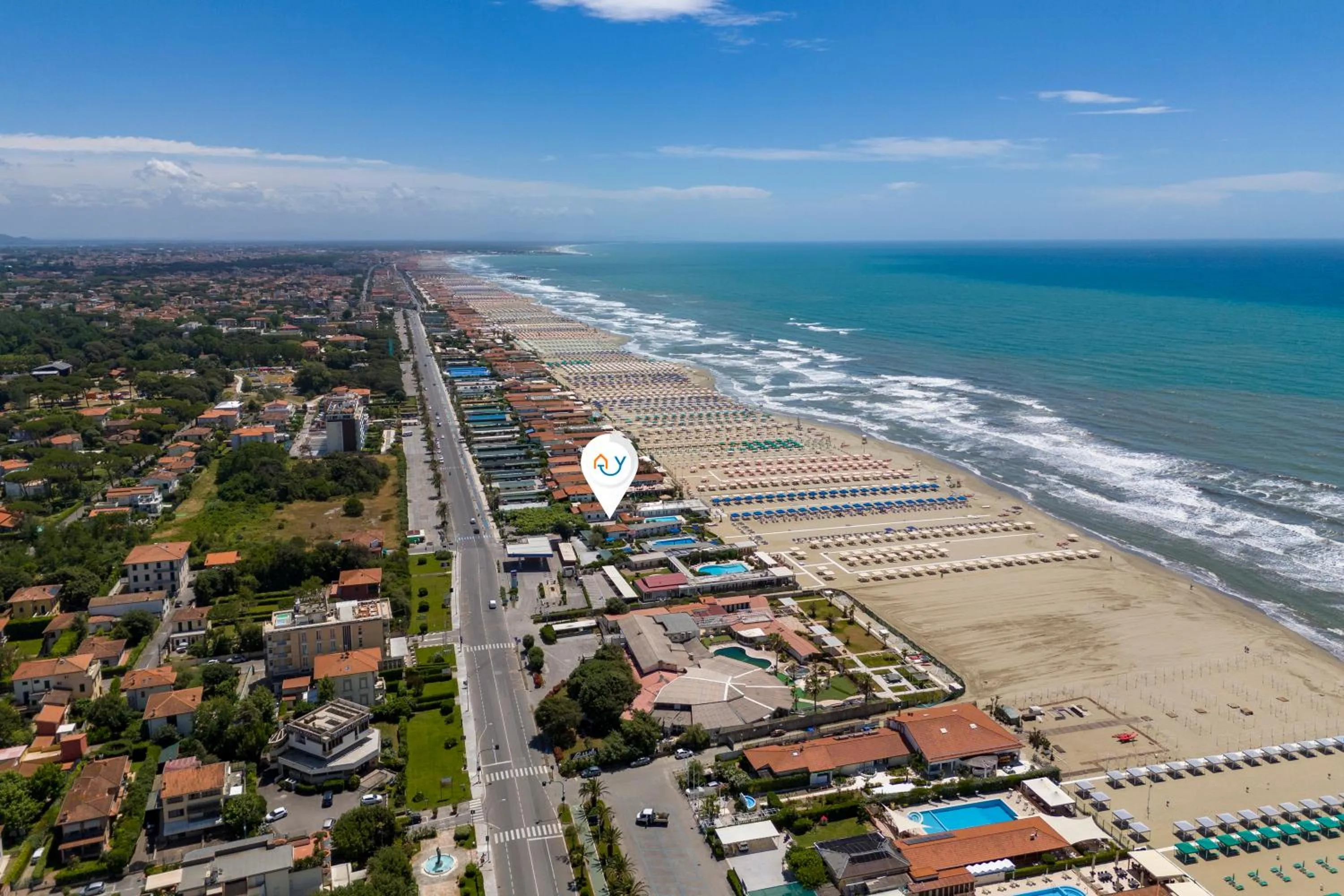 Location in La Casina Del Pescatore On the Beach - Happy Rentals