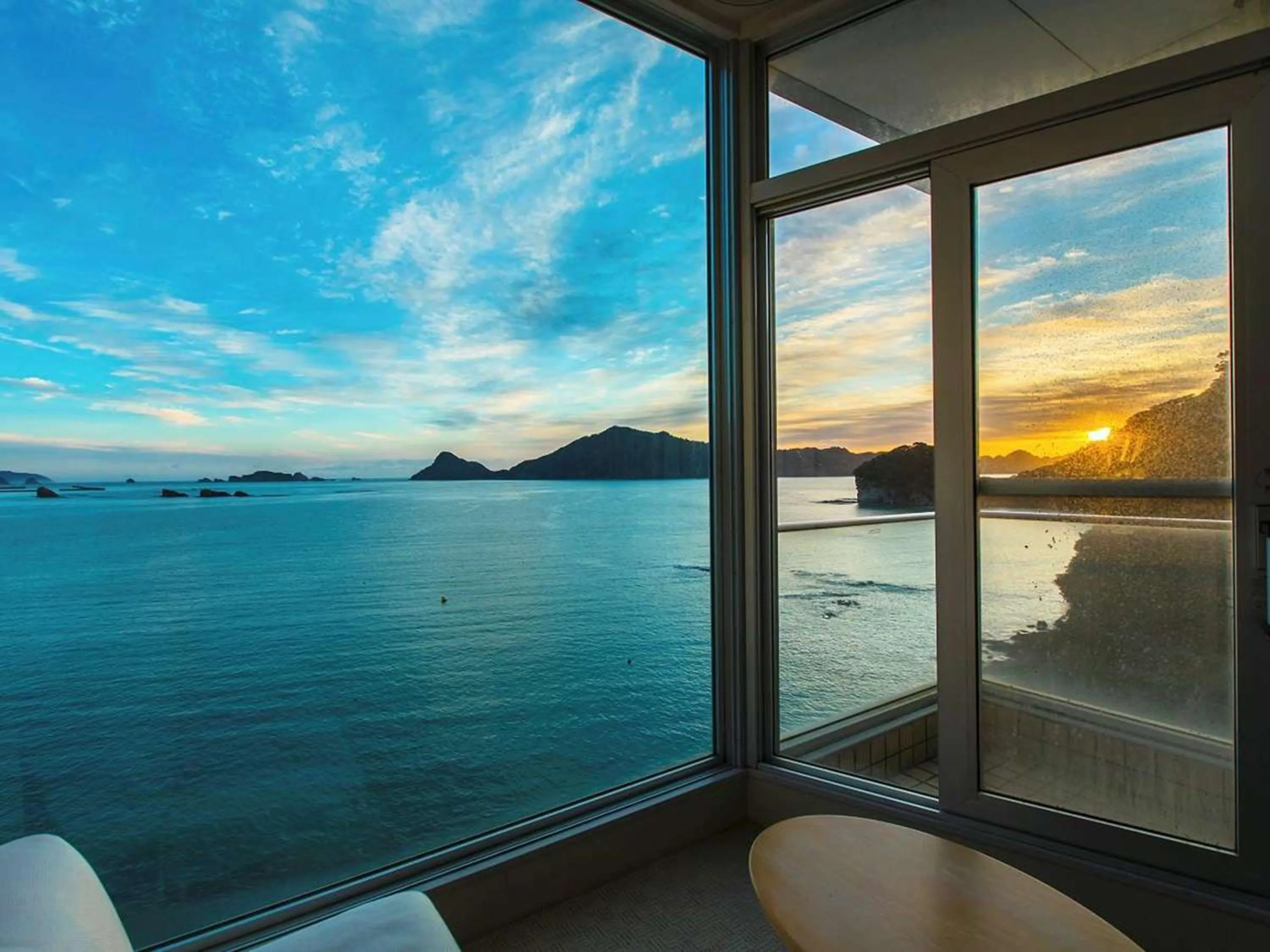 Sea view in Nichinankaigan Nango Prince Hotel