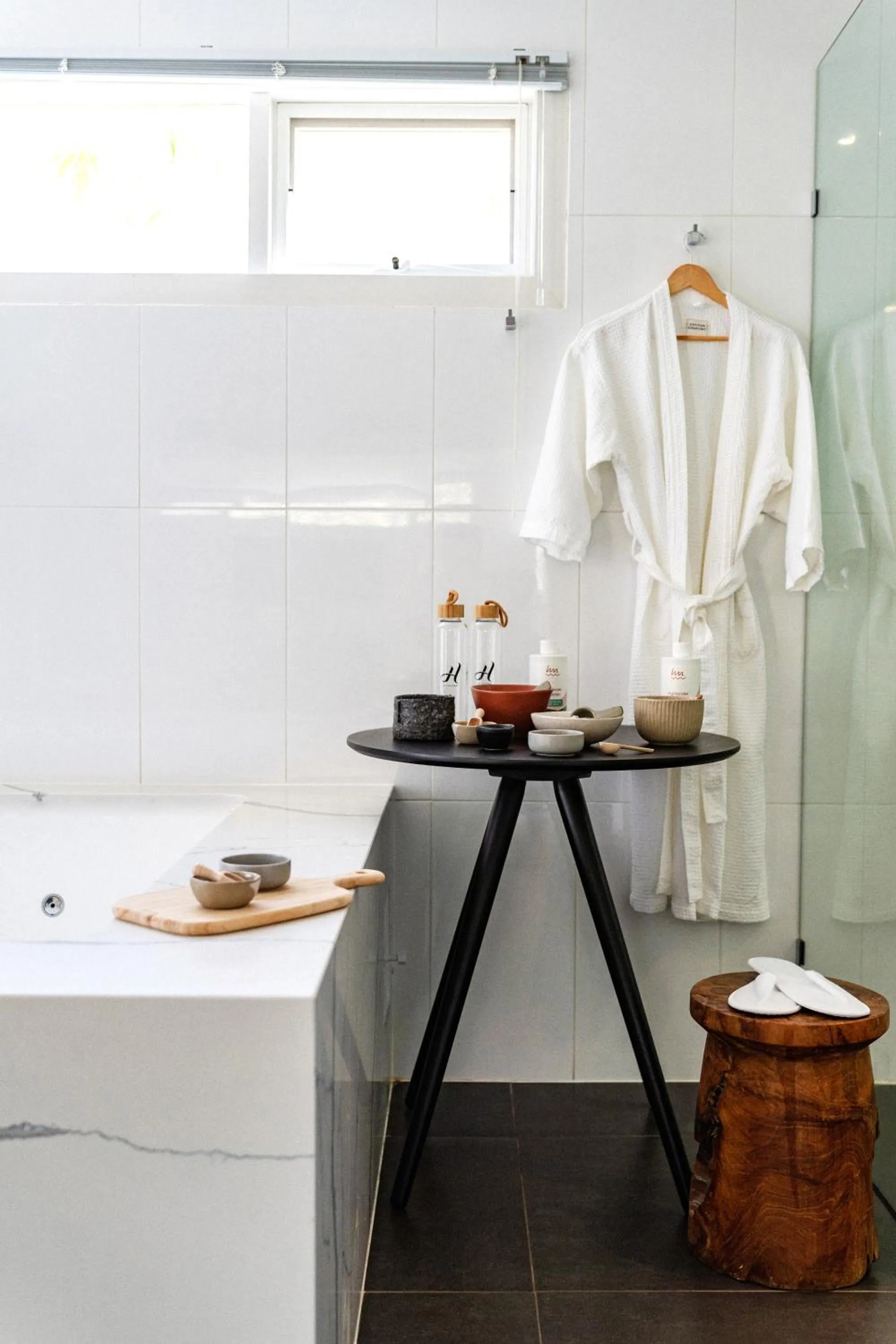 Bathroom in Hepburn Spa Retreat