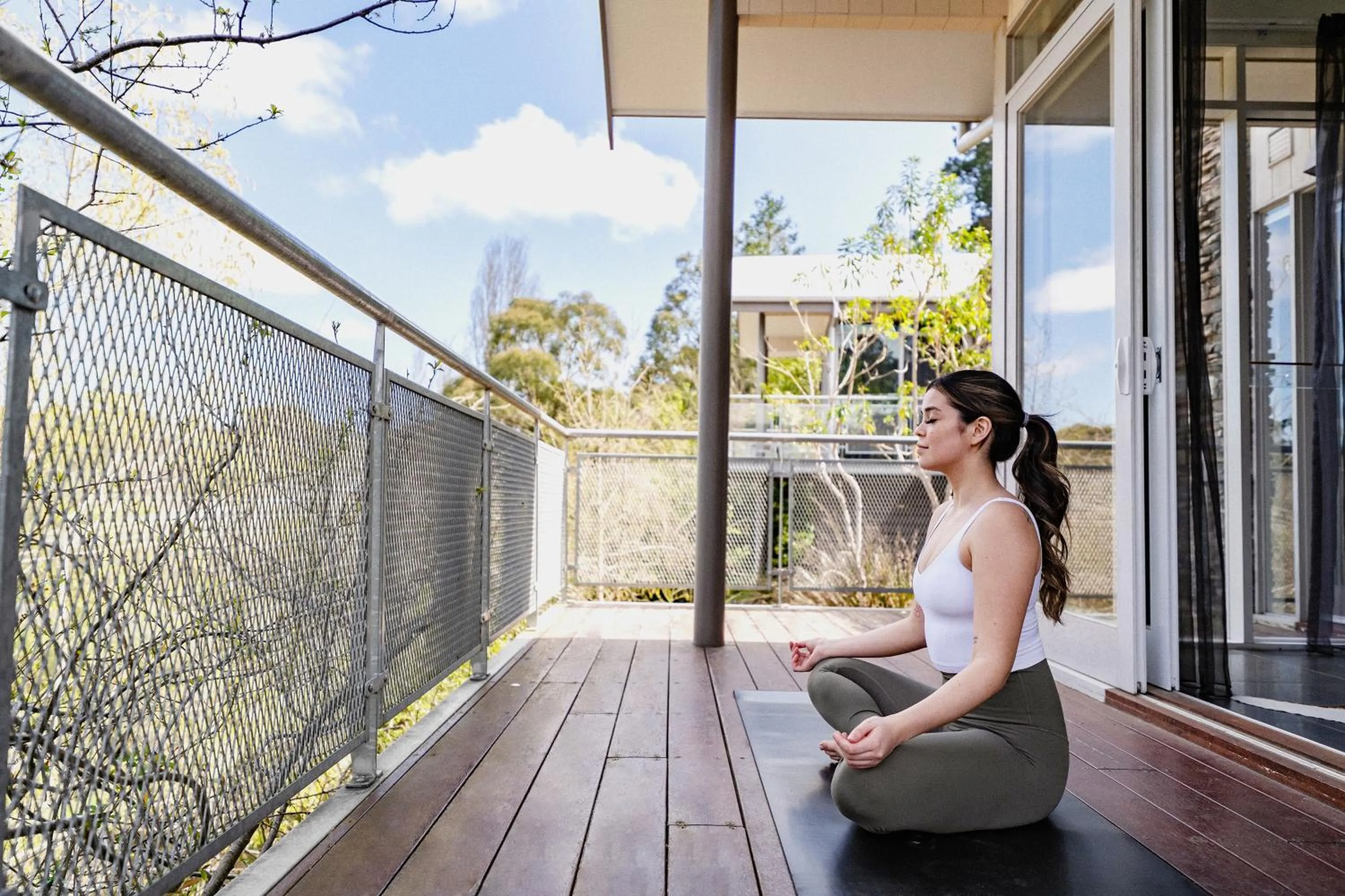 Balcony/Terrace in Hepburn Spa Retreat