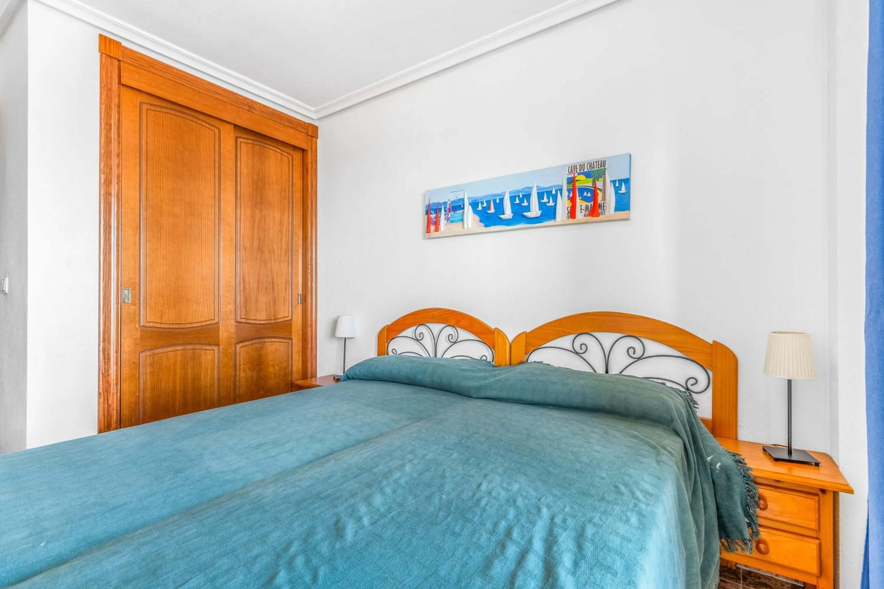 Living room, Bed in Puerto Playa