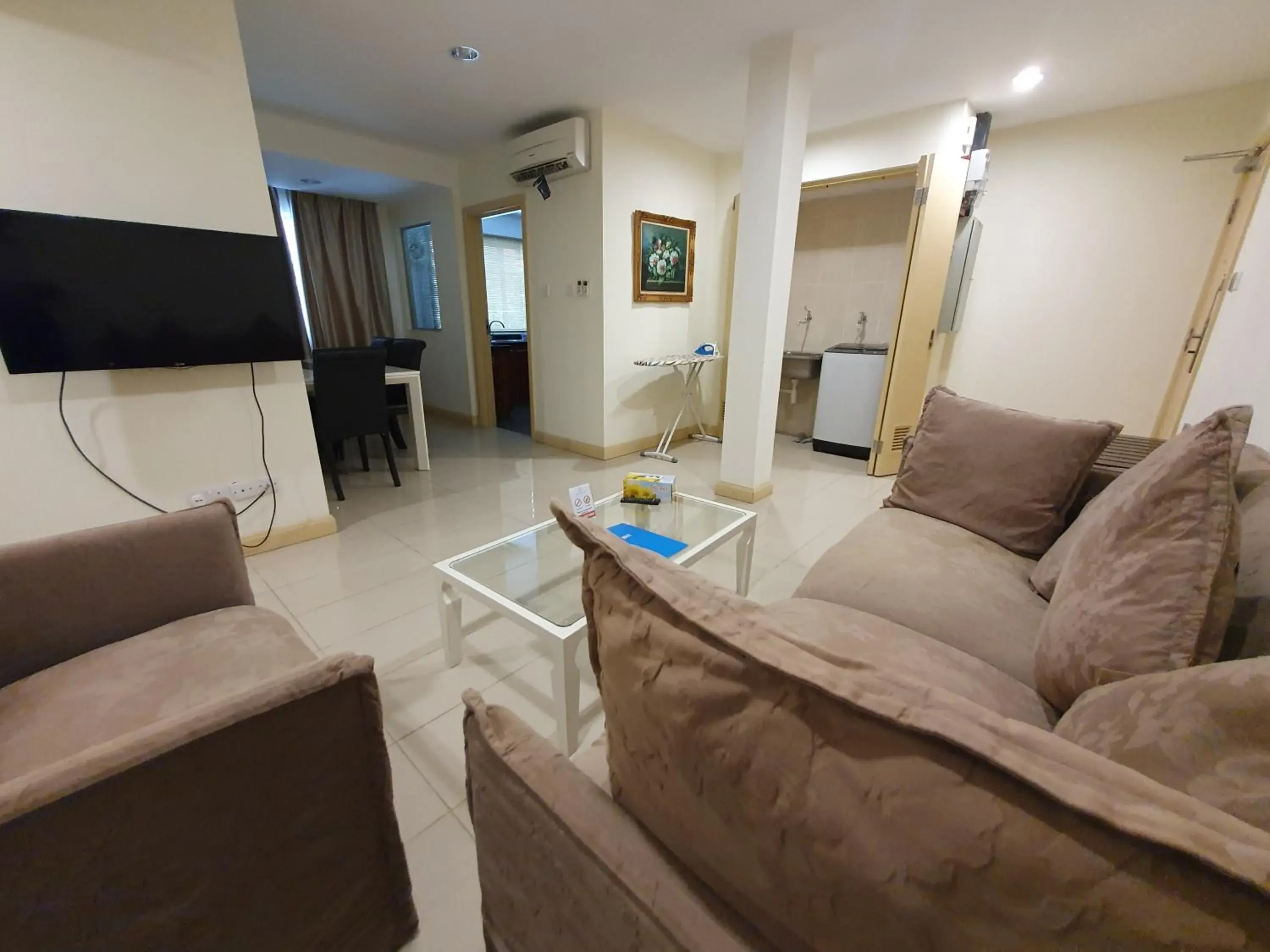 Living room in The Capital Residence Suites Living room in The Capital Residence Suites