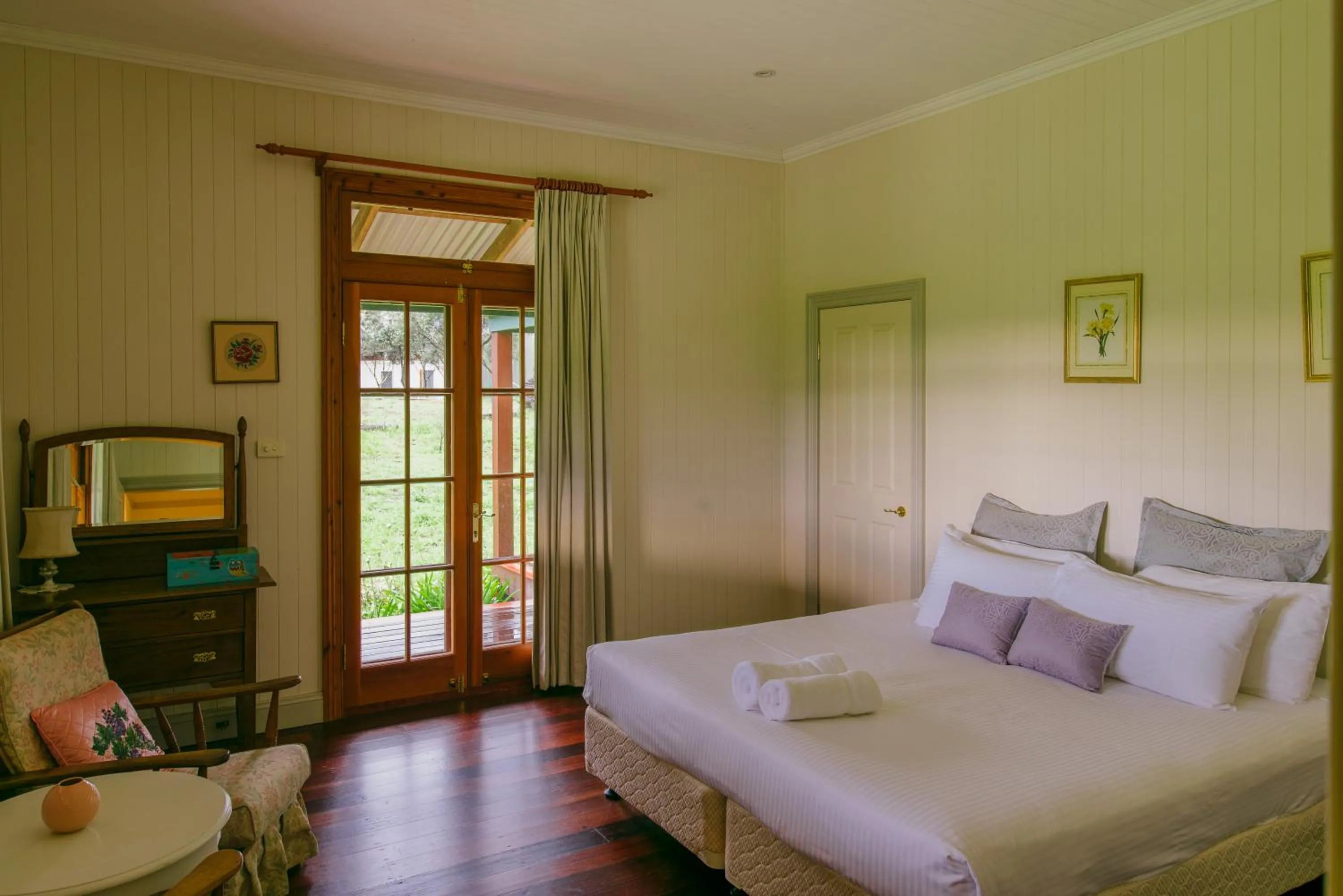 Bed in Hanging Tree Wines