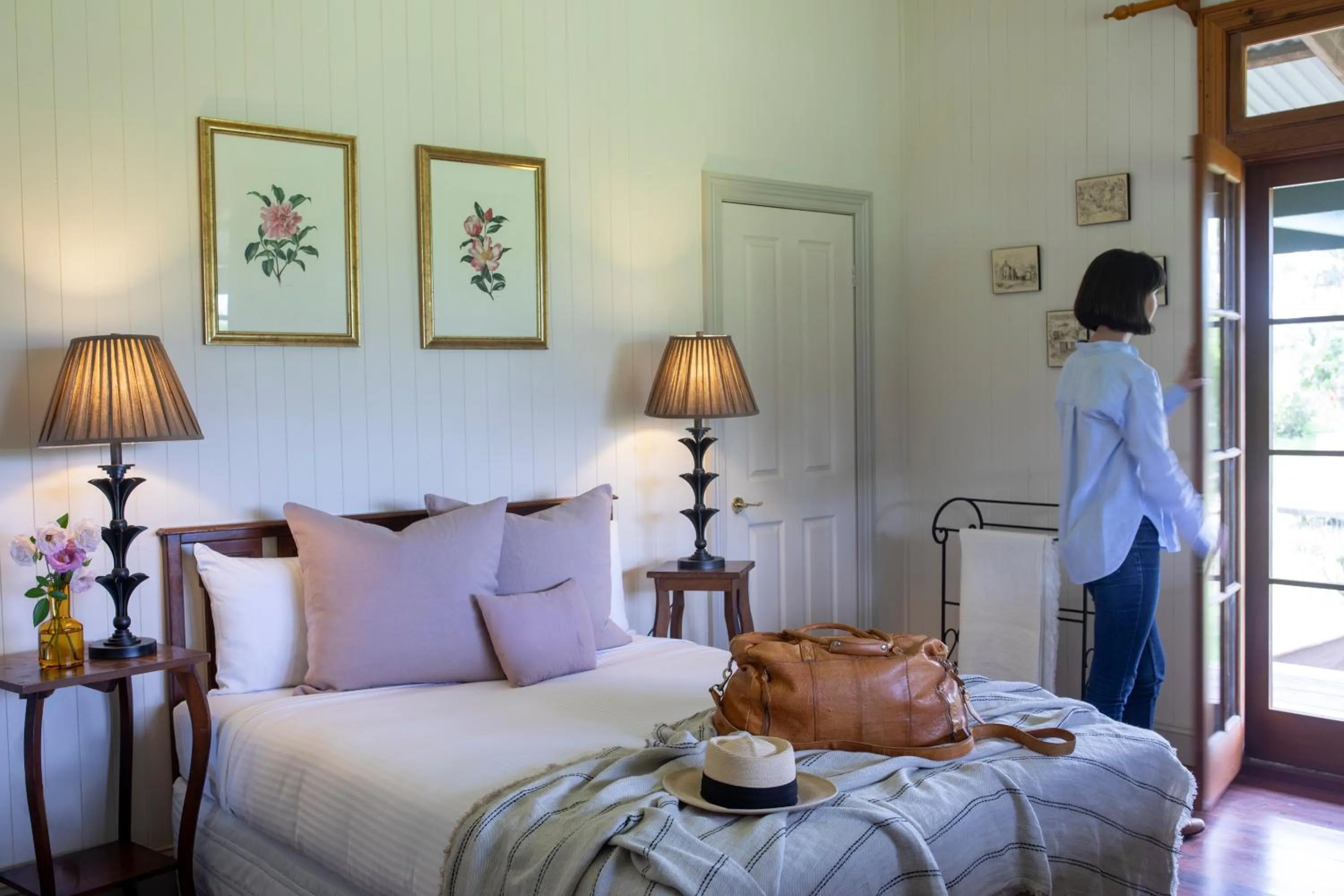 Bed in Hanging Tree Wines