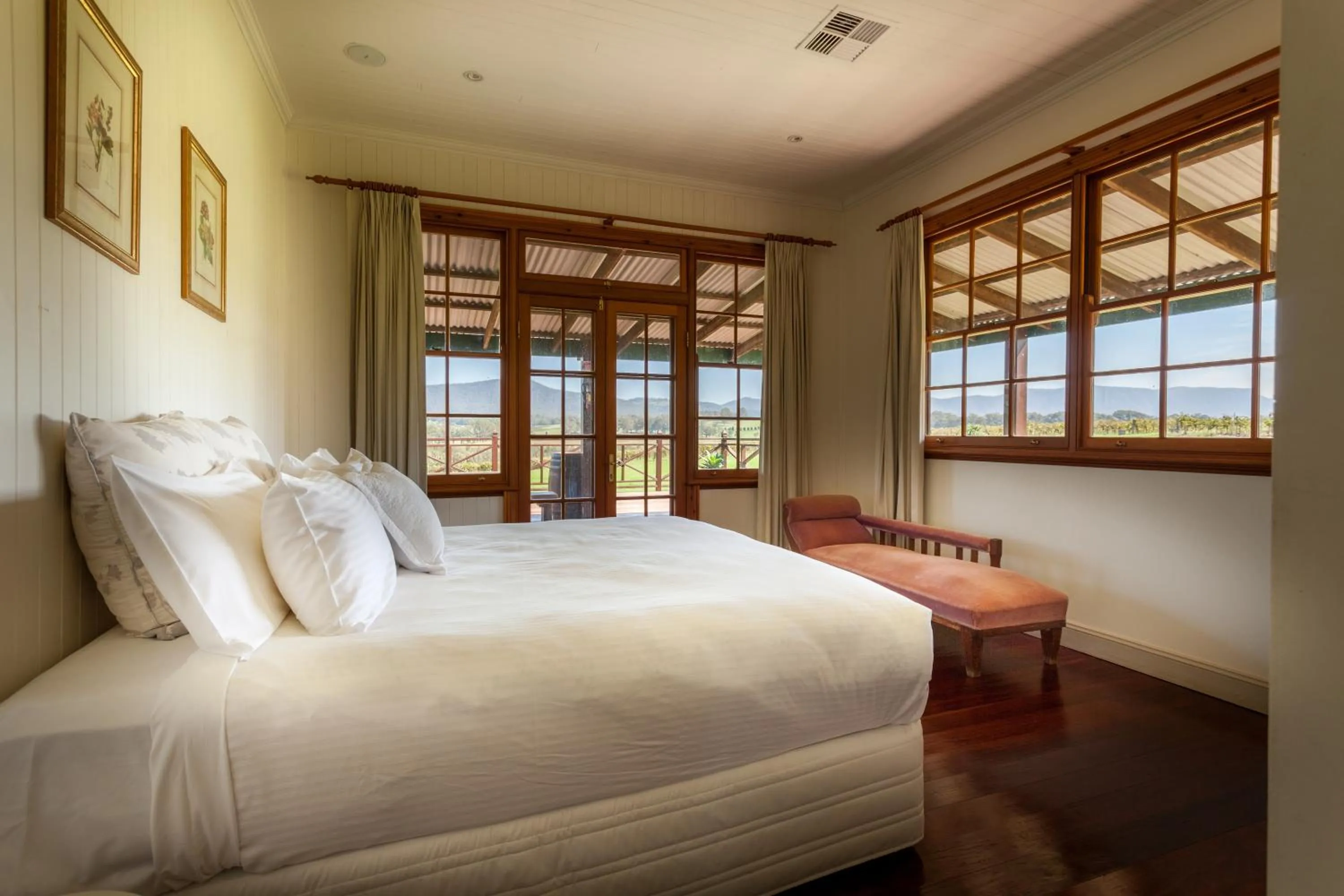 Bed in Hanging Tree Wines