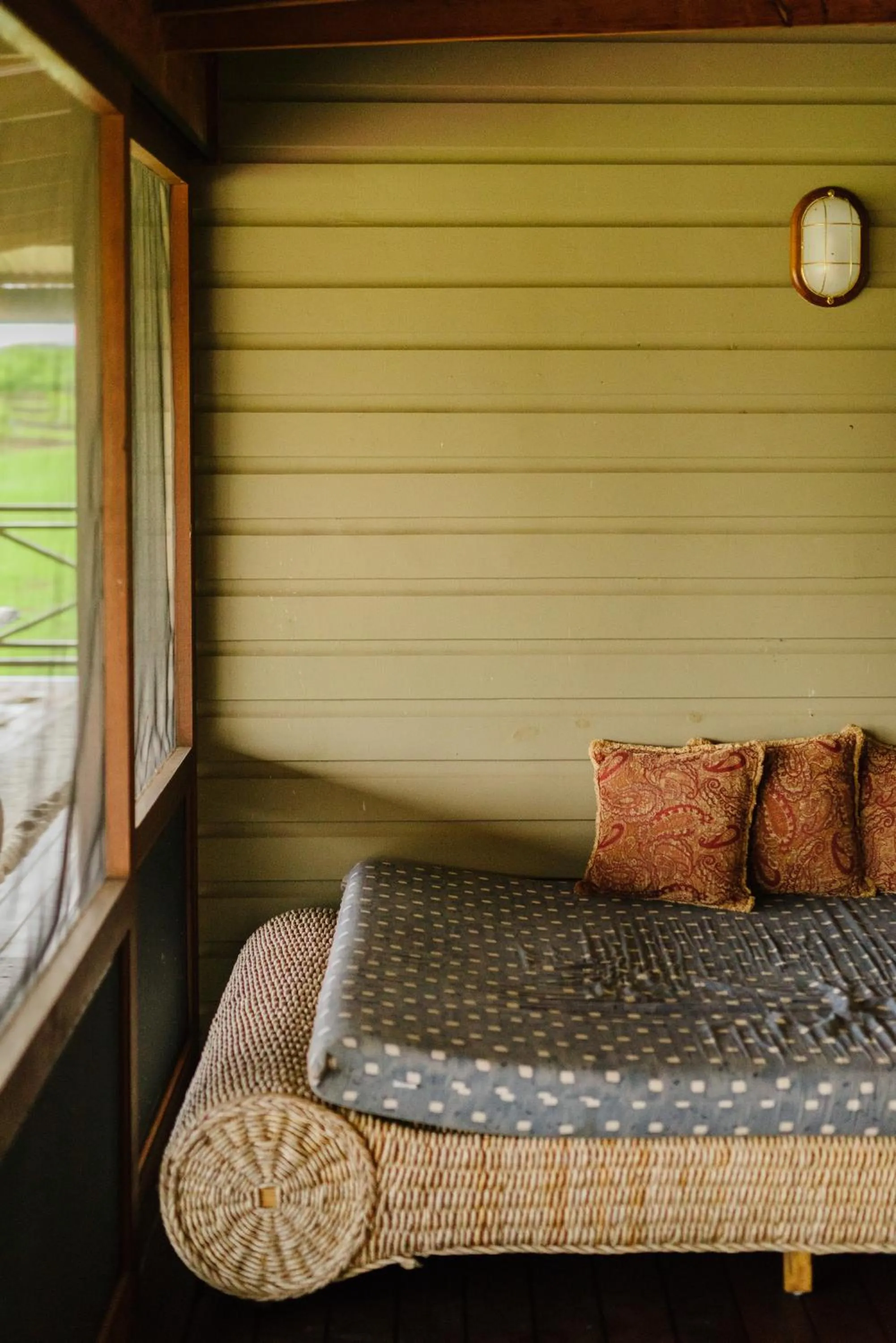 Bed in Hanging Tree Wines