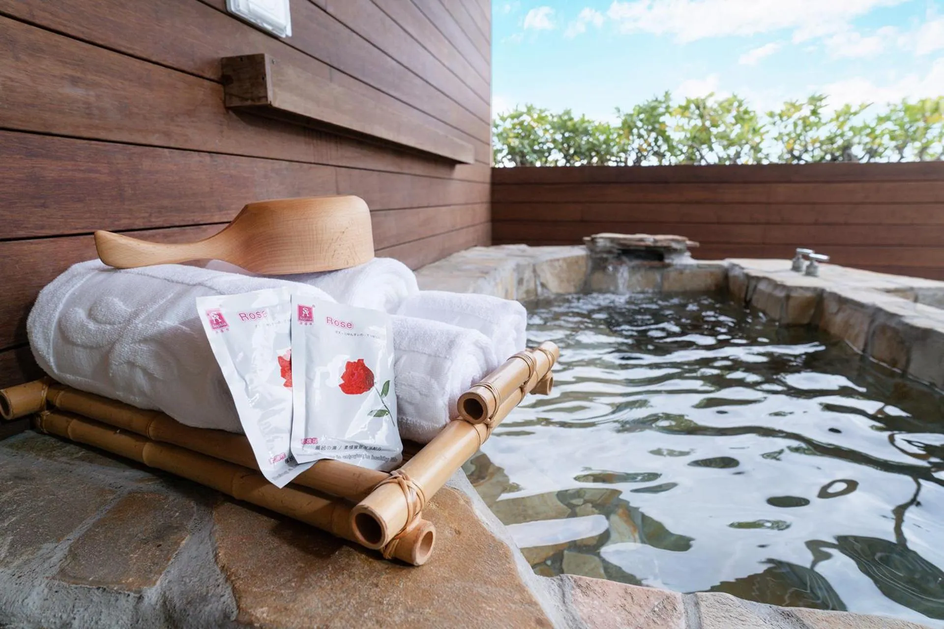 Open Air Bath in Formosan Naruwan Hotel