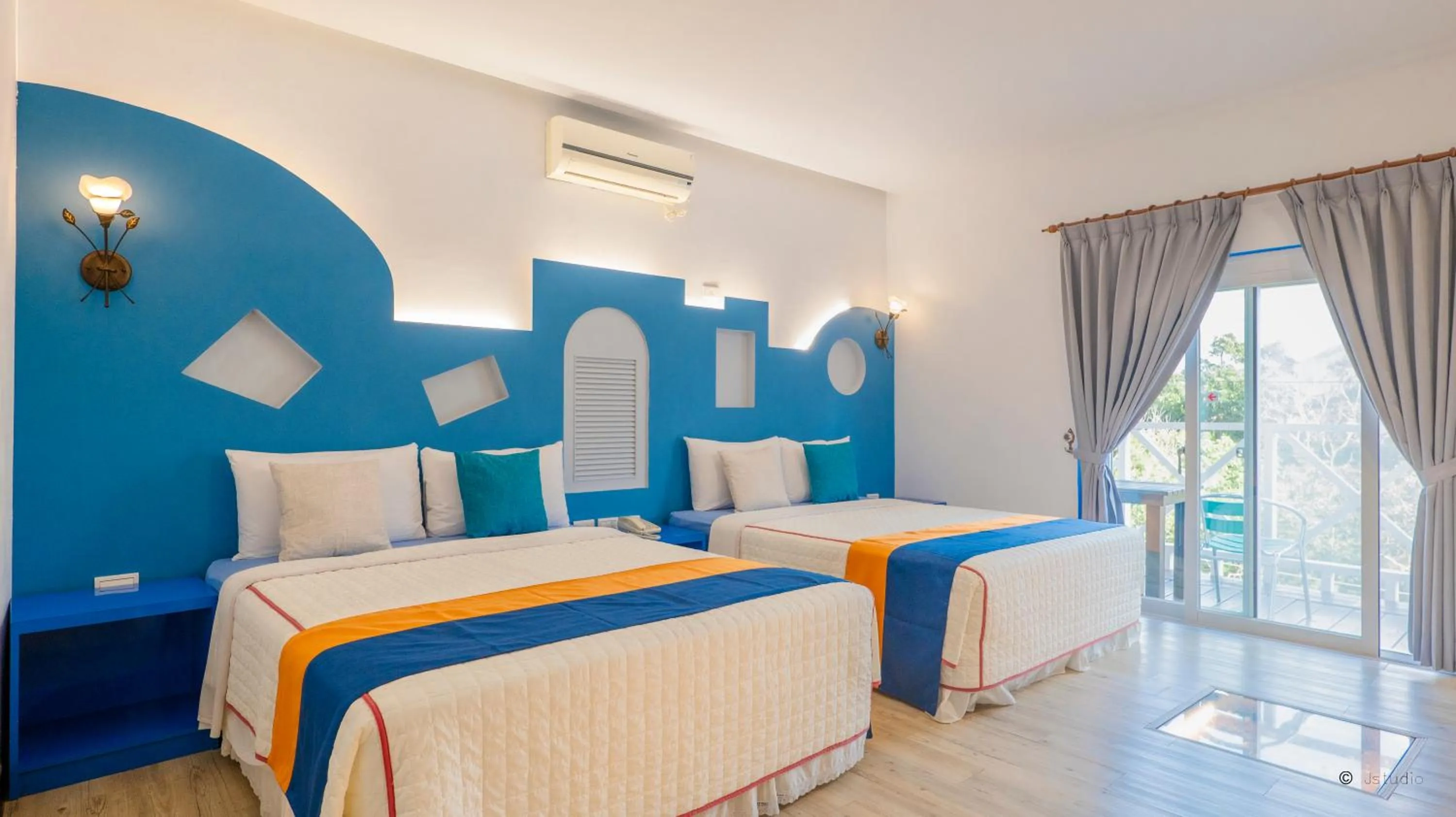 Bedroom, Bed in Ocean Star B&B