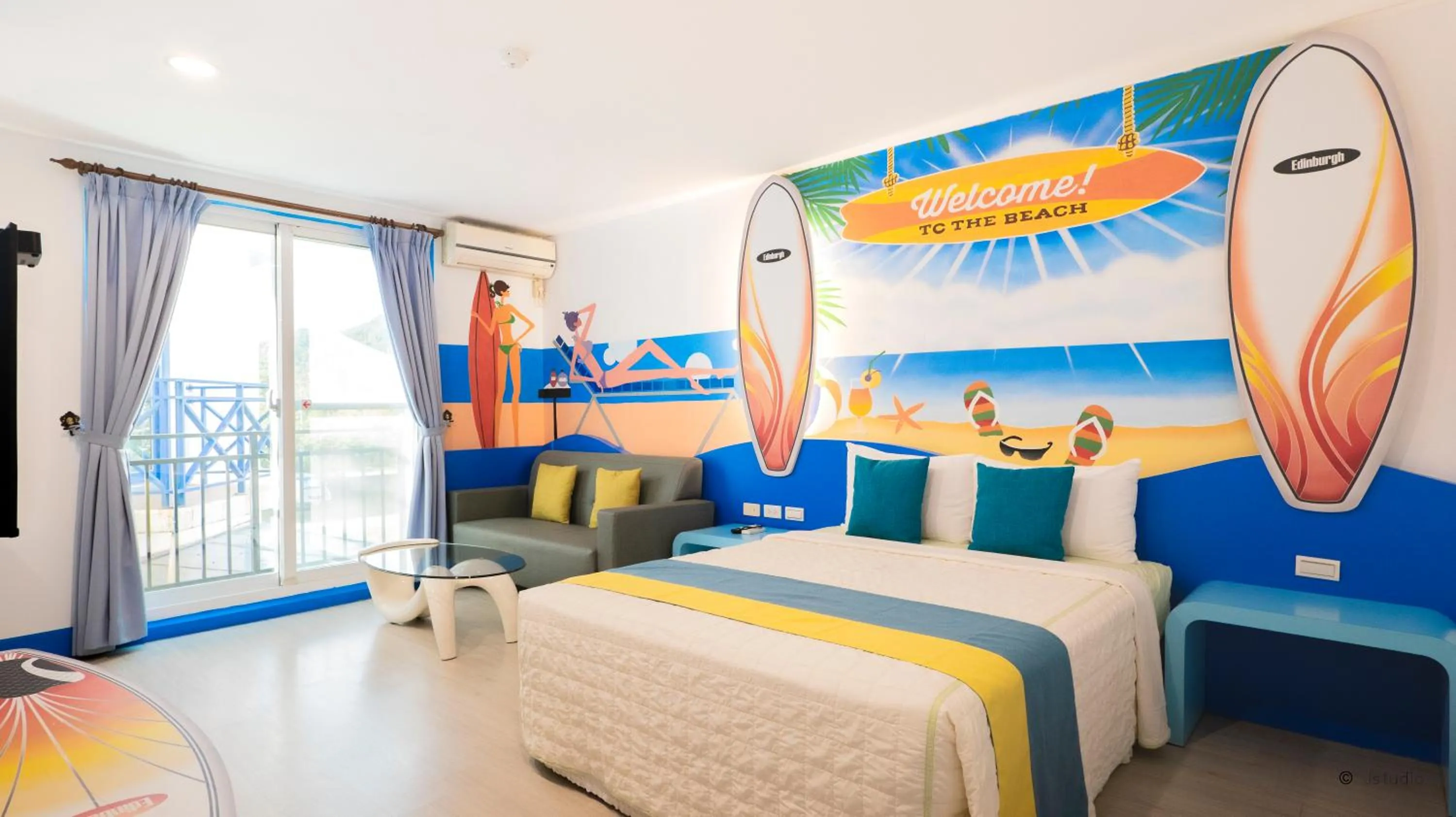 Bedroom, Bed in Ocean Star B&B