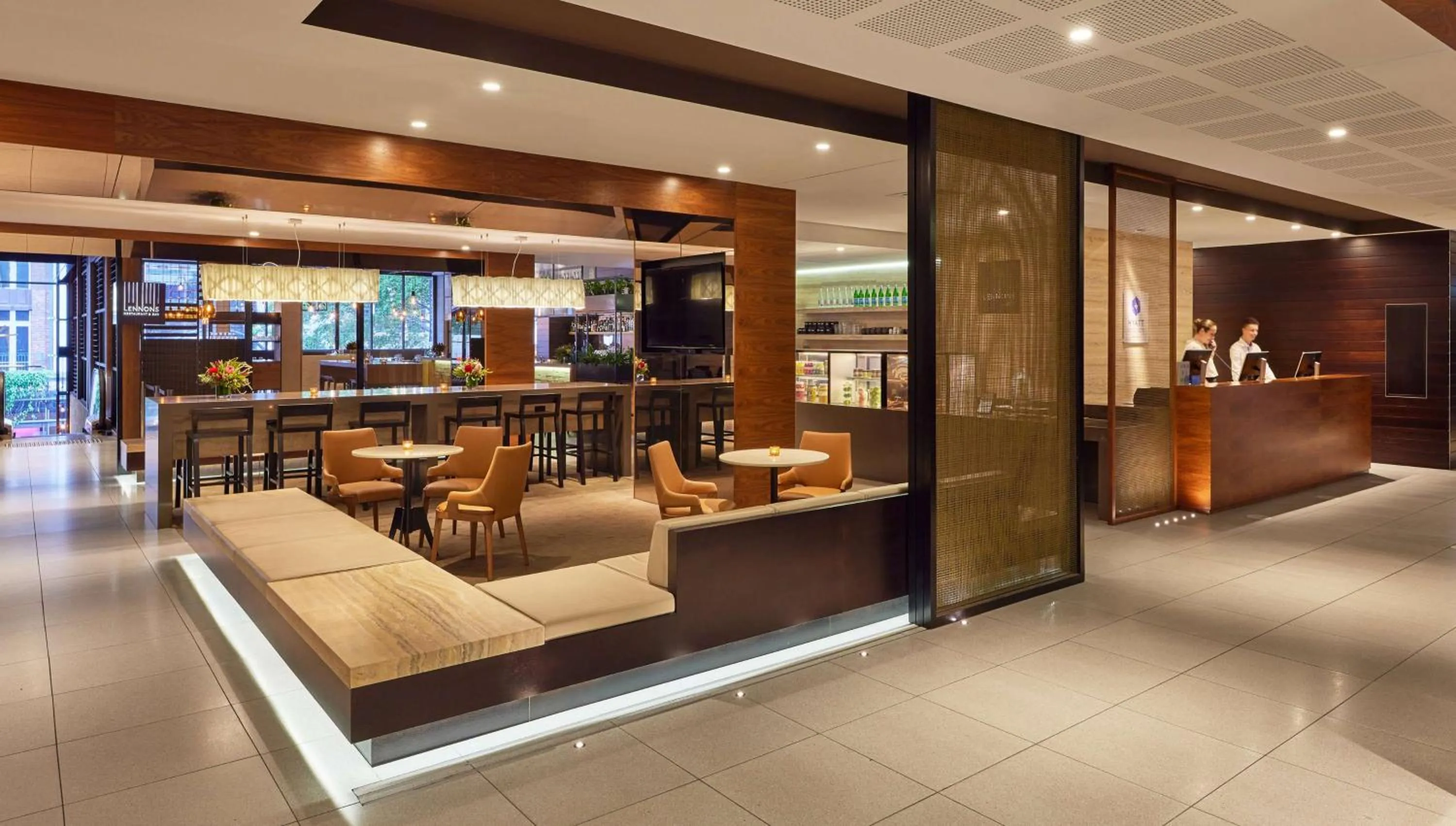 Lobby or reception in Hyatt Regency Brisbane