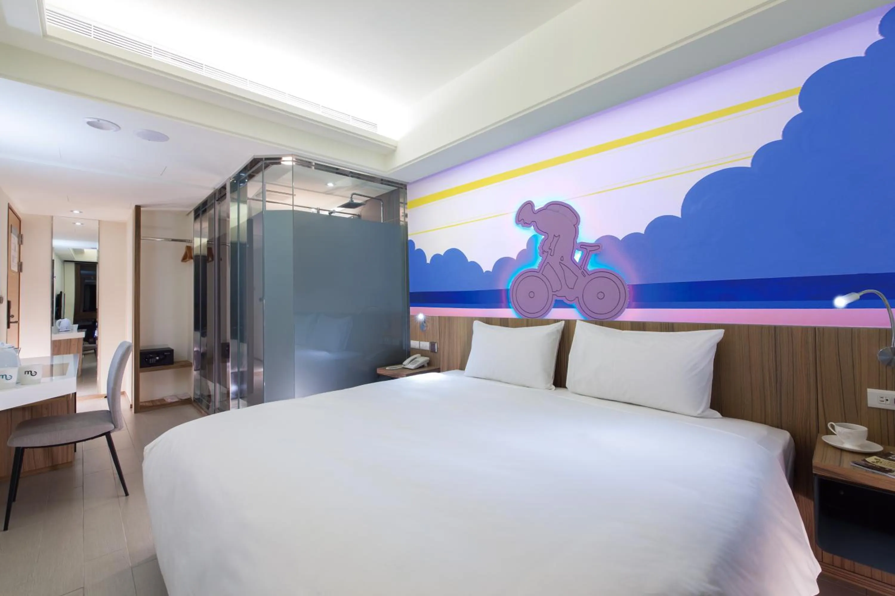 Photo of the whole room, Bed in Hotel MU