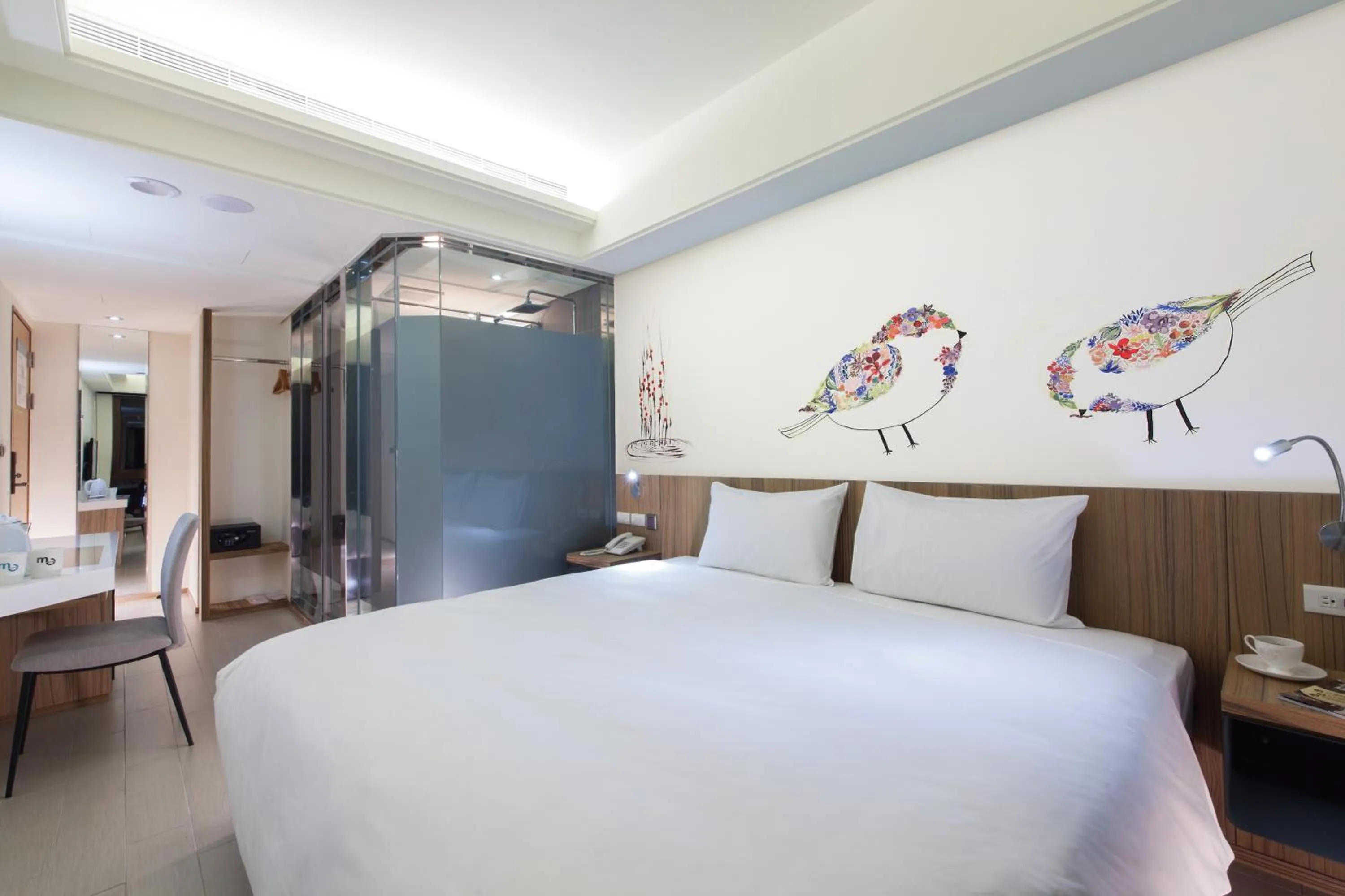 Photo of the whole room, Bed in Hotel MU