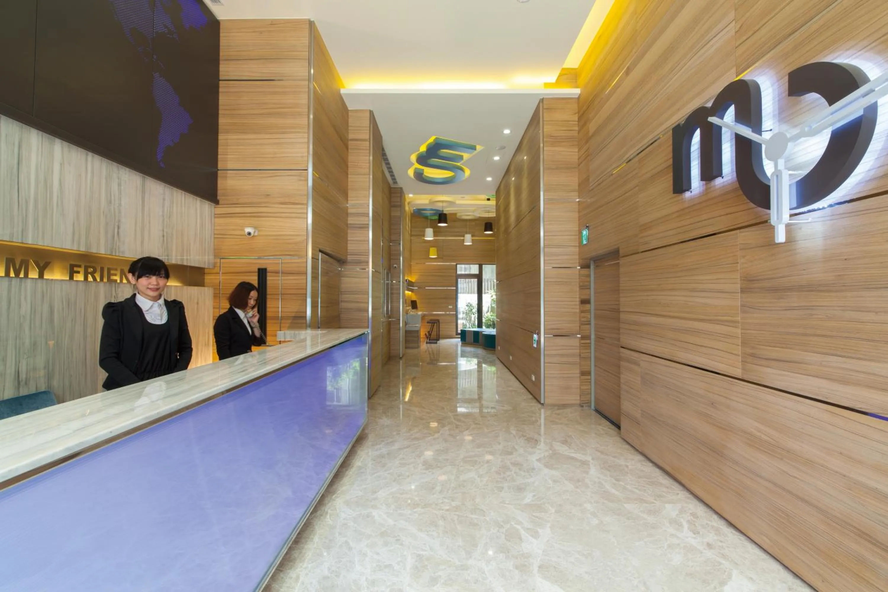 Lobby or reception in Hotel MU