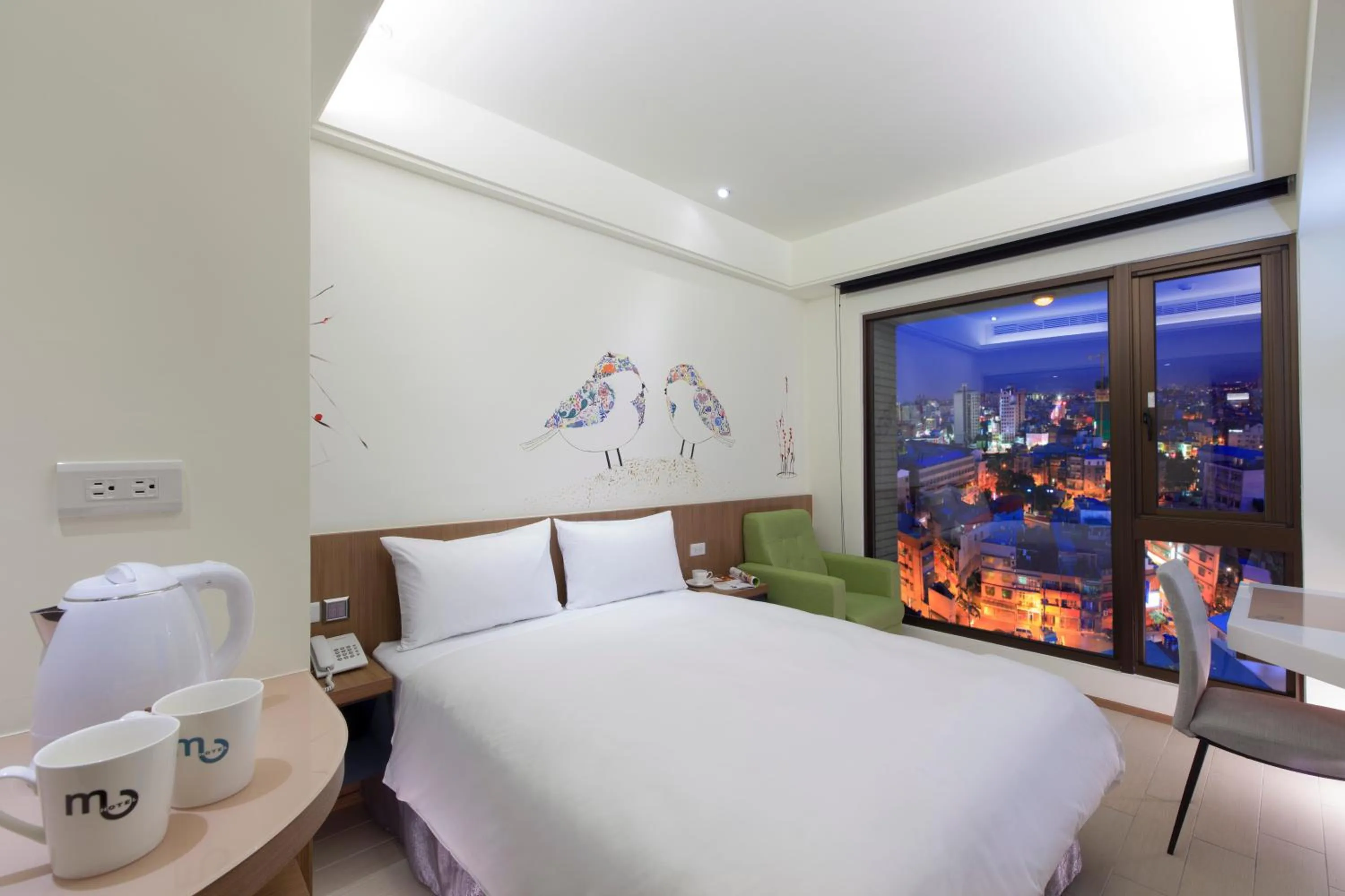 Photo of the whole room, Bed in Hotel MU