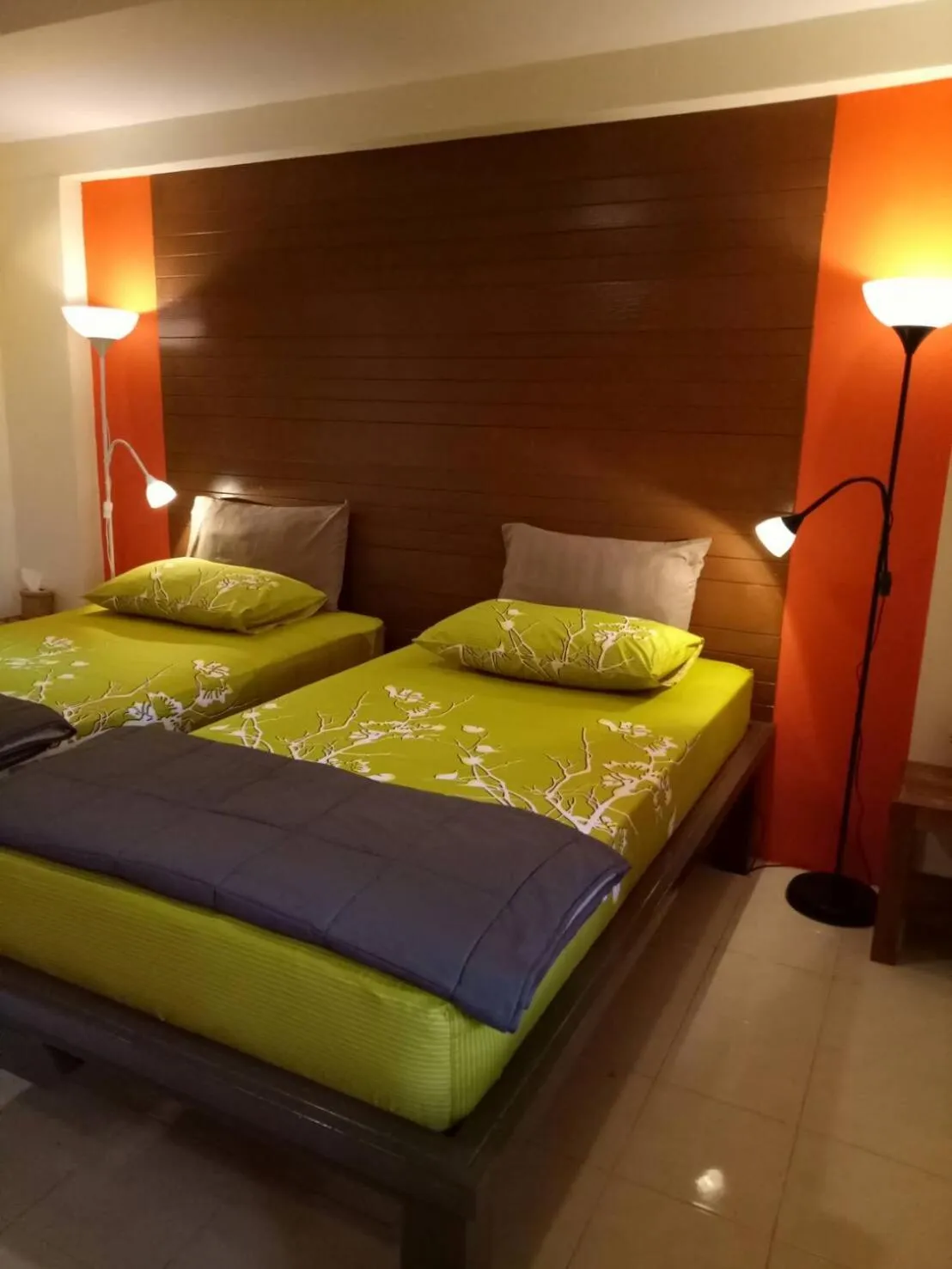 Bed in Baan Baimai Boutique Room