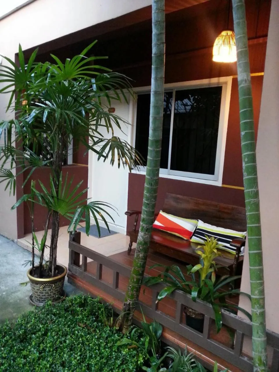 Patio in Baan Baimai Boutique Room