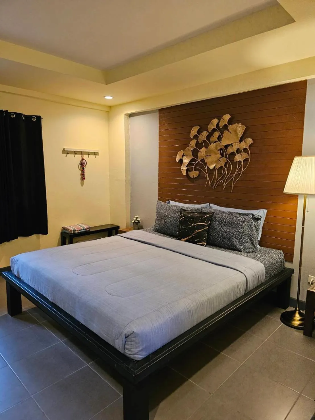 Bed in Baan Baimai Boutique Room