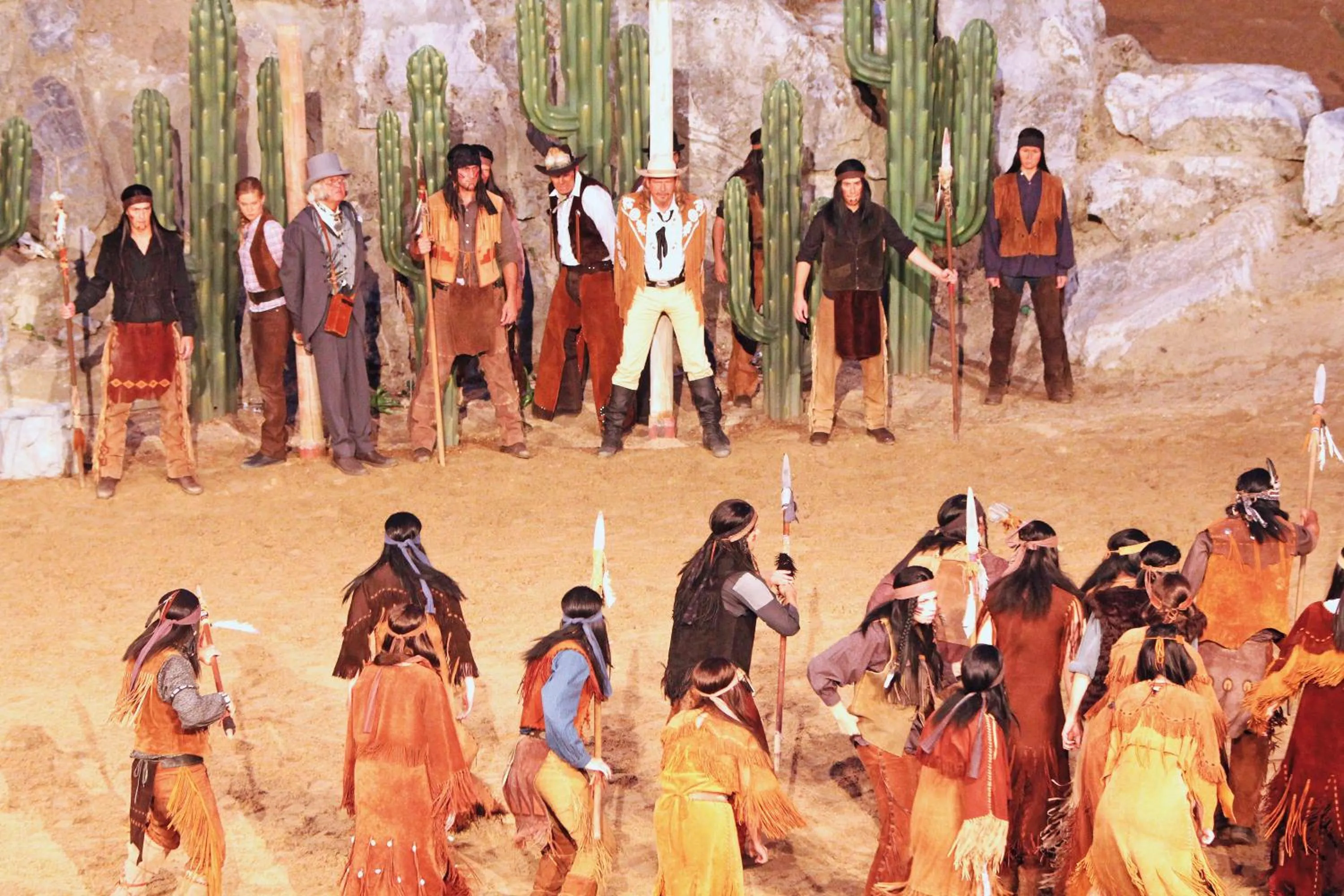 Evening entertainment in Wohnungen unter Reet