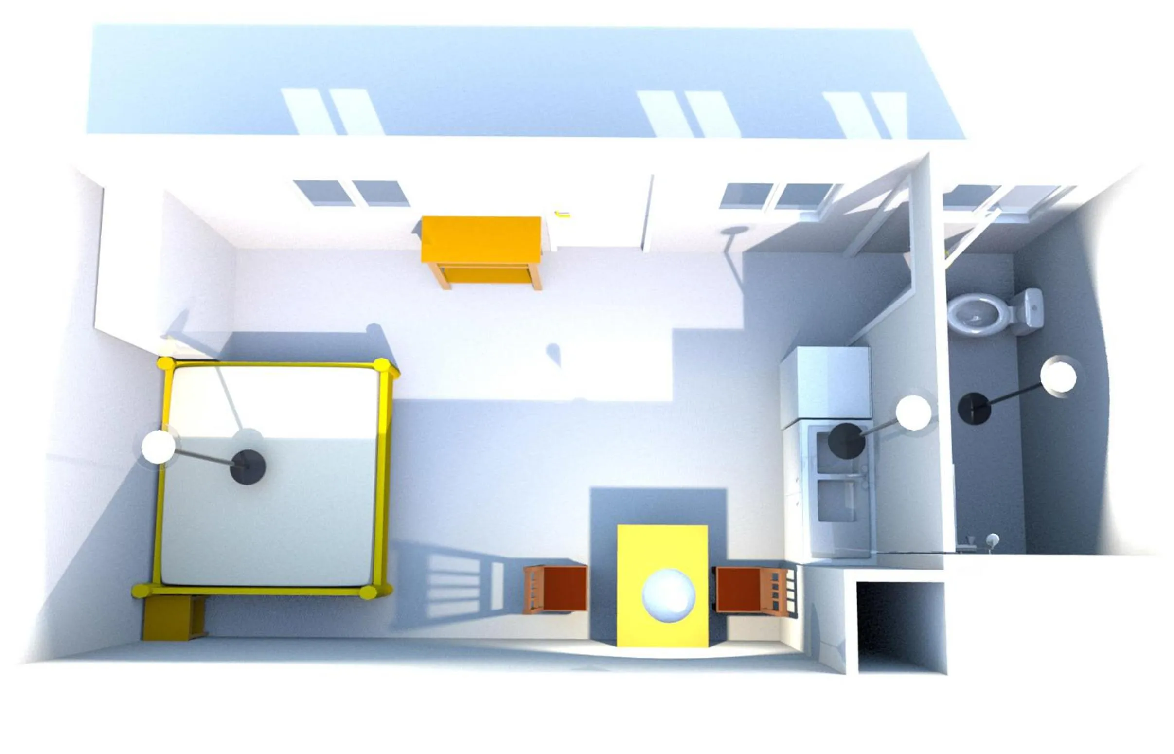 Floor plan in Wohnungen unter Reet