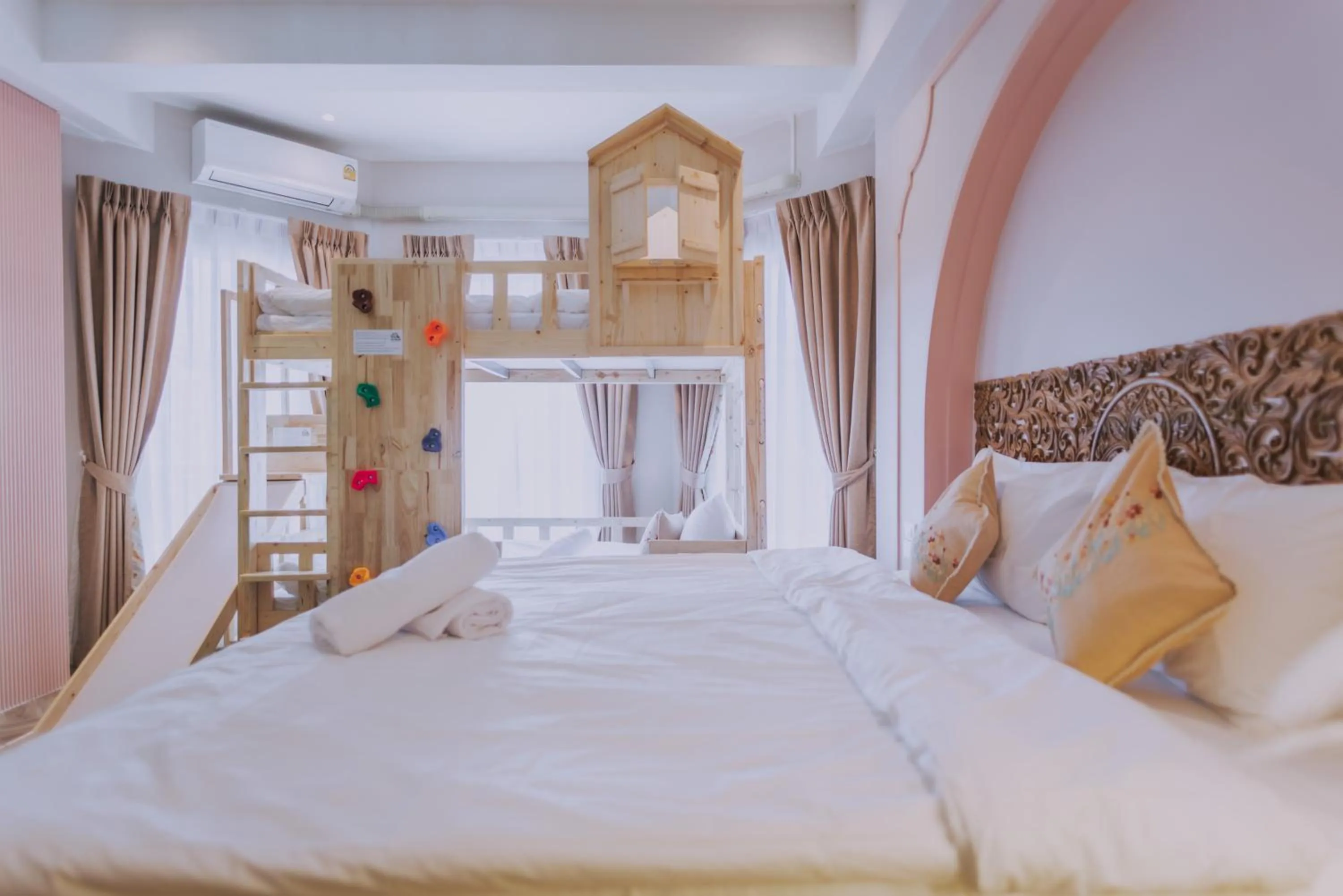 Bed in Ma Muan Budget & Boutique Chiang Mai