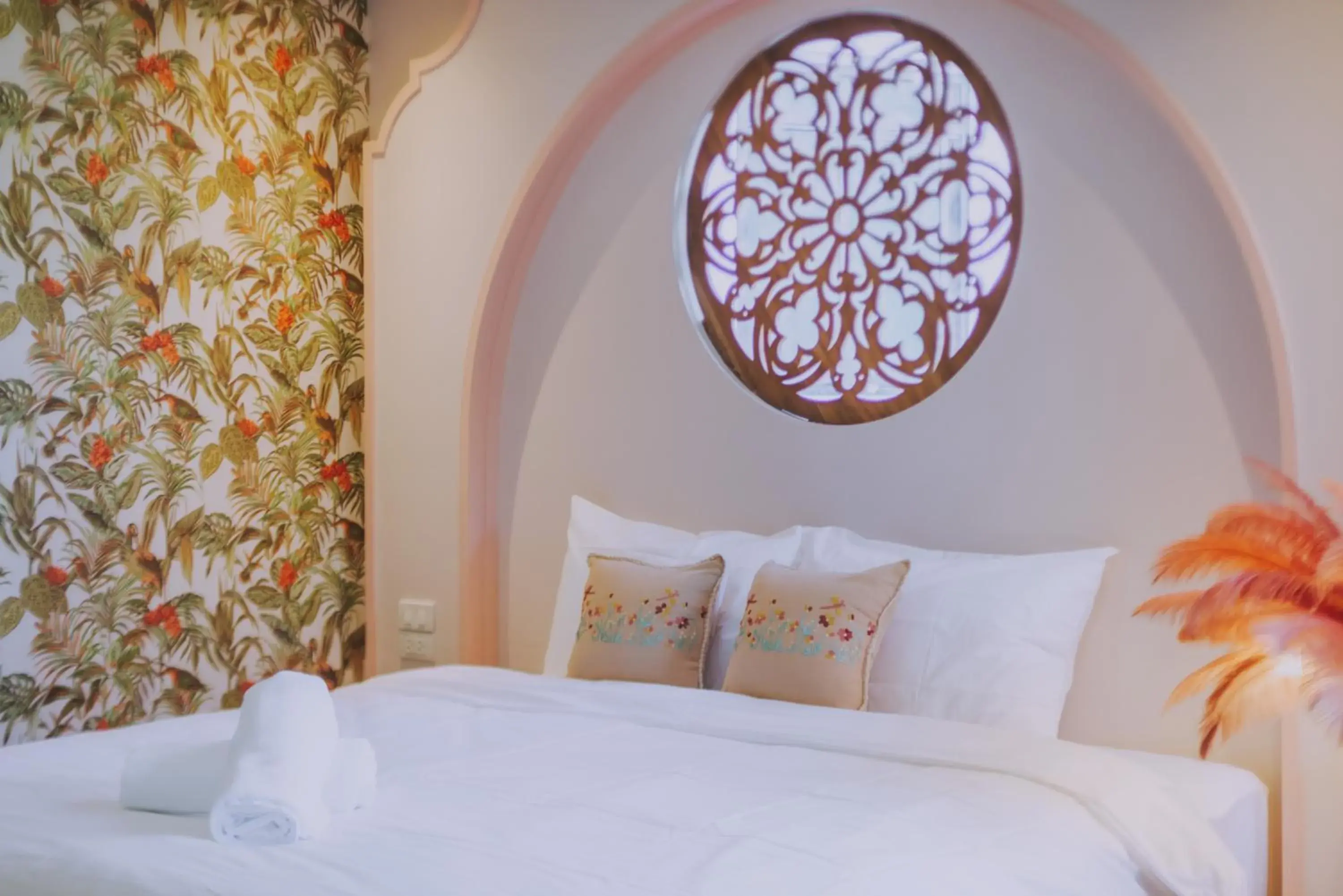 Bed in Ma Muan Budget & Boutique Chiang Mai Bed in Ma Muan Budget & Boutique Chiang Mai