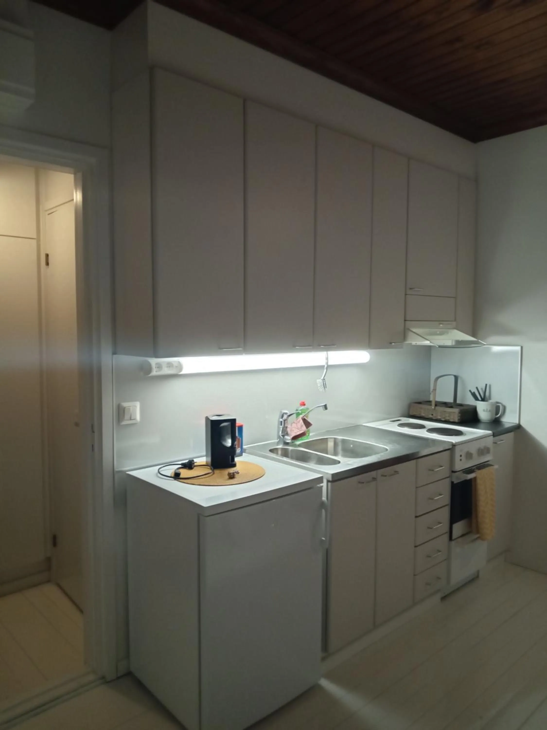 Coffee/tea facilities in Warkhaus Apartments Korpela