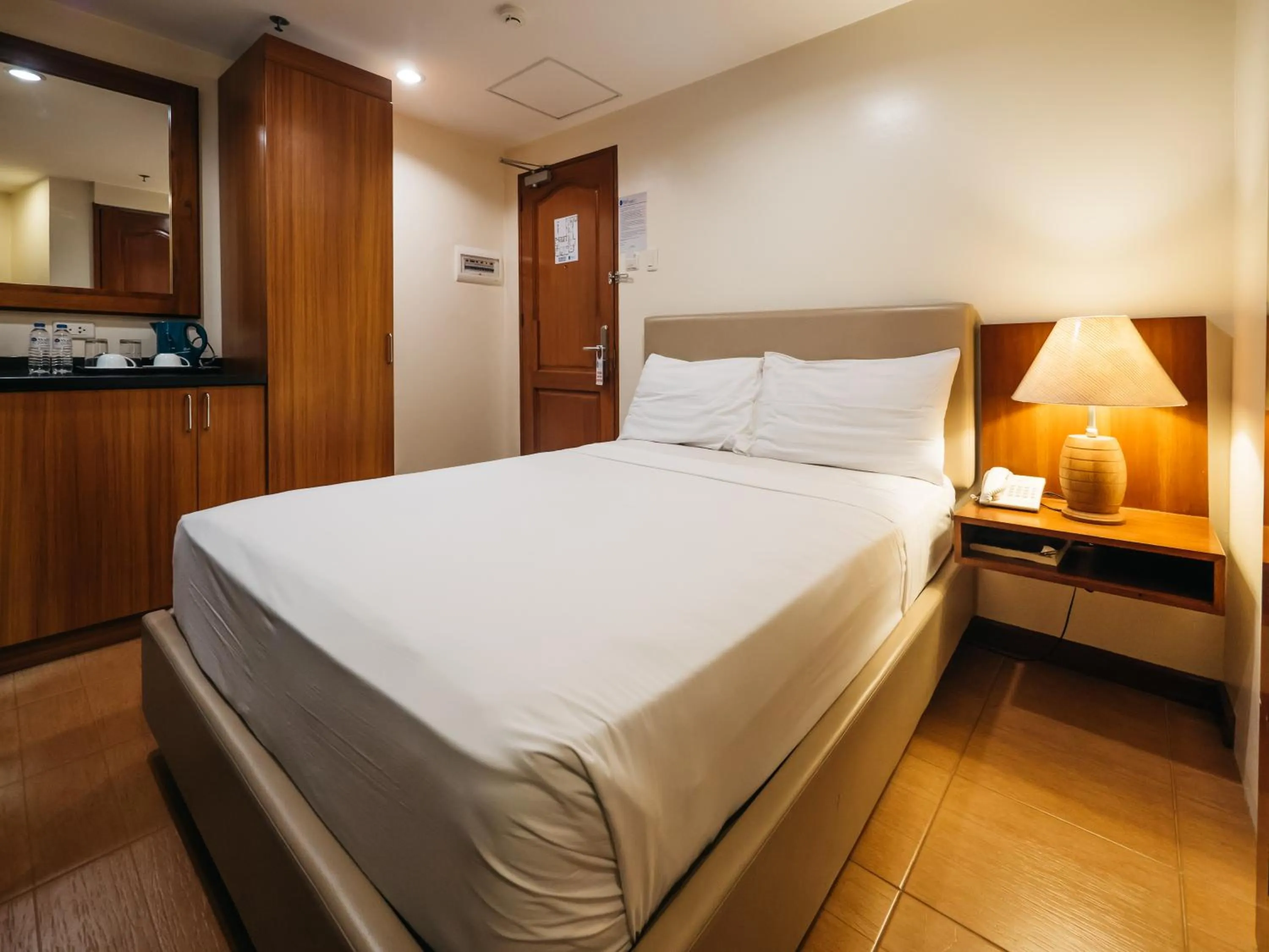 Bed in The Well Hotel