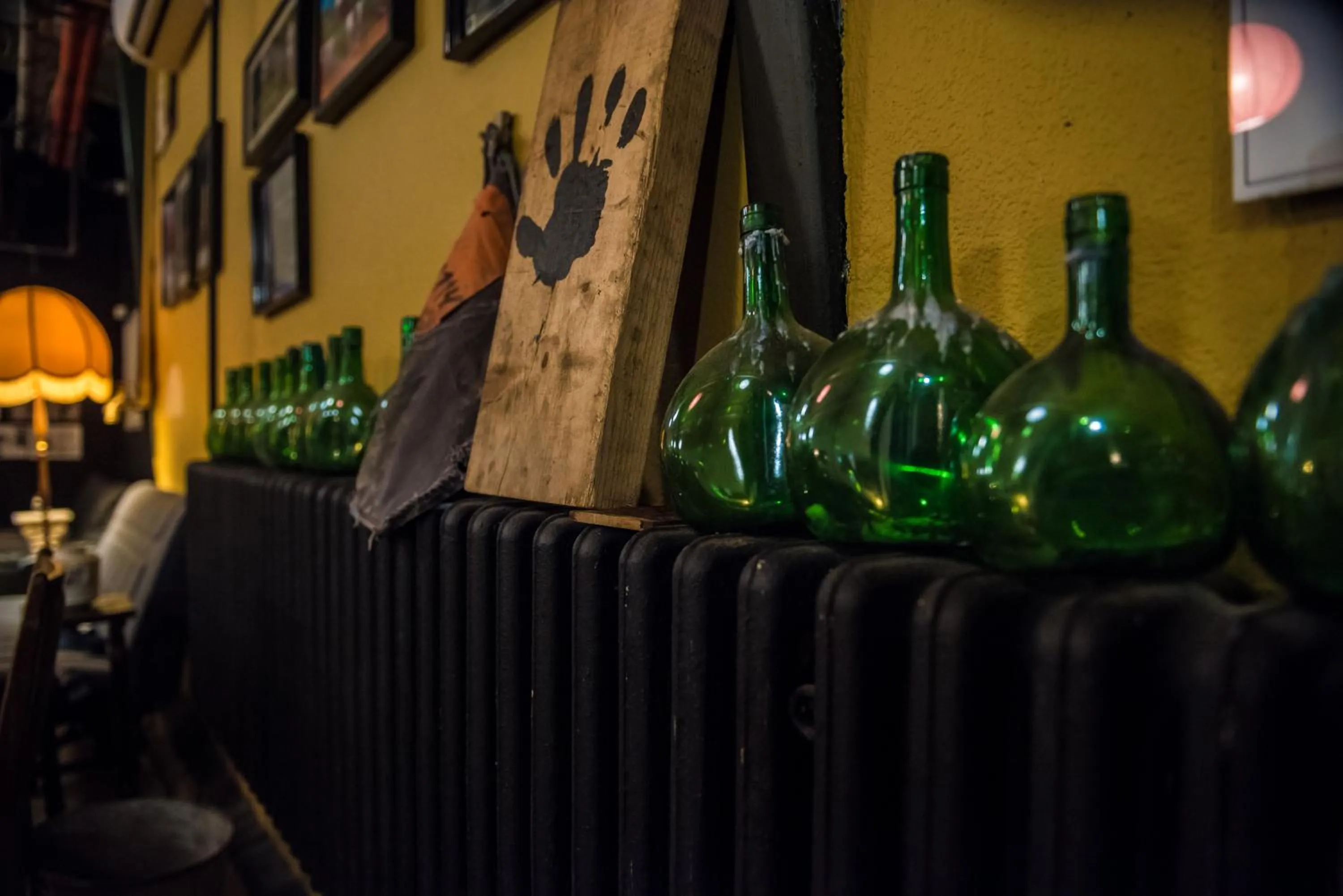 Living room in The Freezer Hostel & Culture Center