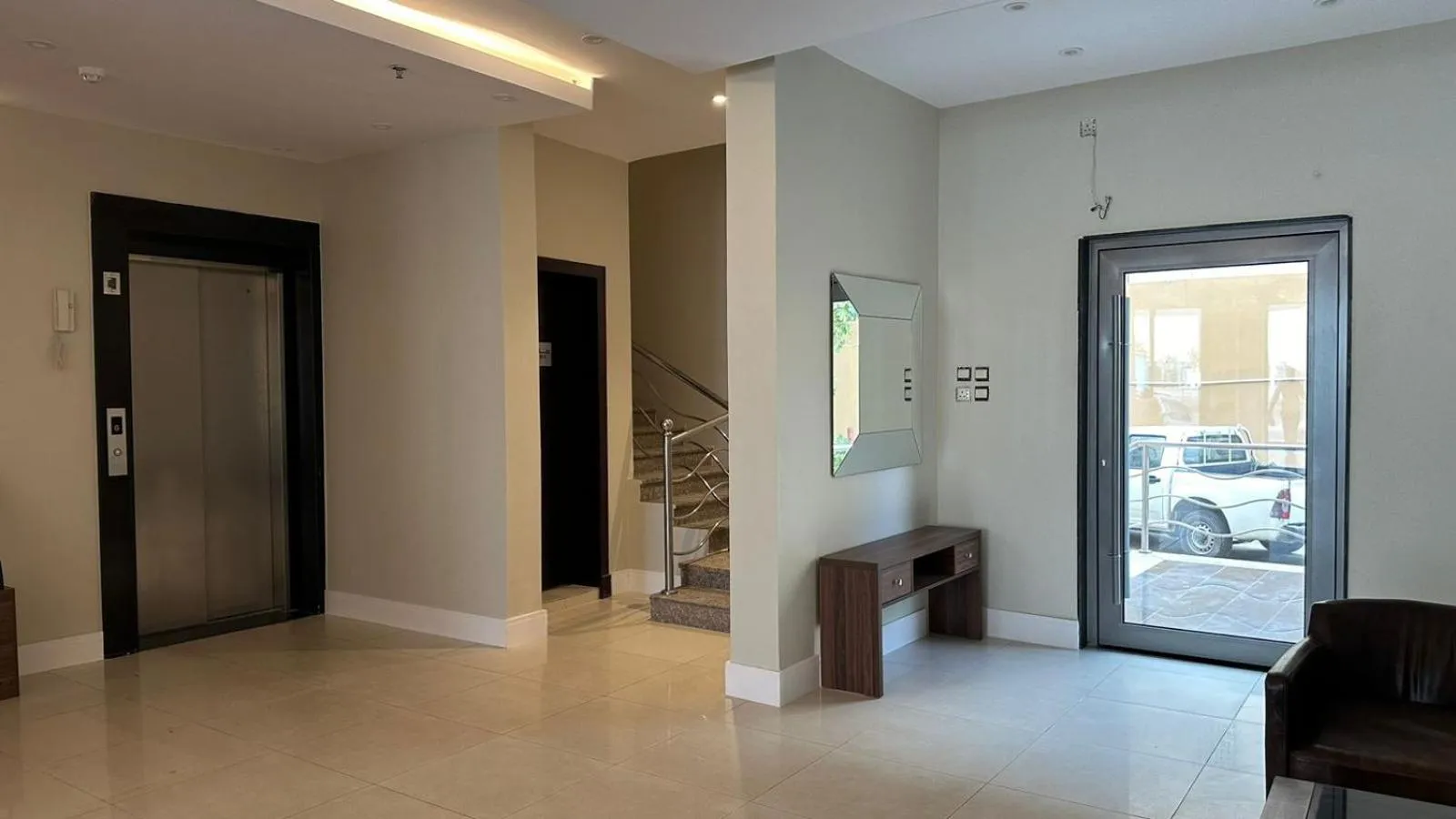 Lobby or reception in Quiet Dreams - Serviced Apartments Al-Nour Branch