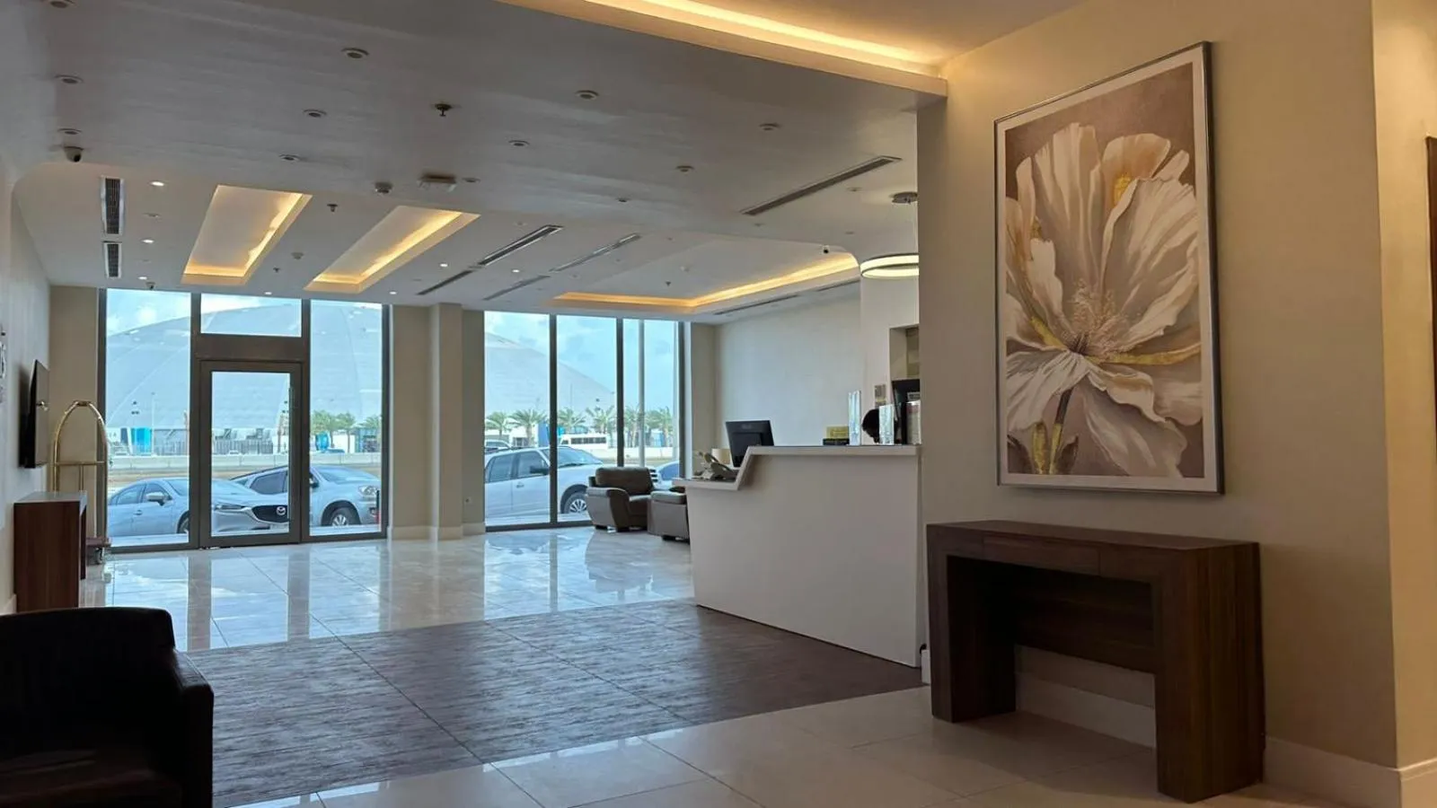 Lobby or reception in Quiet Dreams - Serviced Apartments Al-Nour Branch