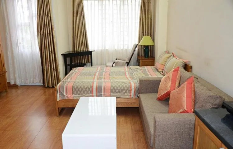 Bed in Smiley Apartment 3