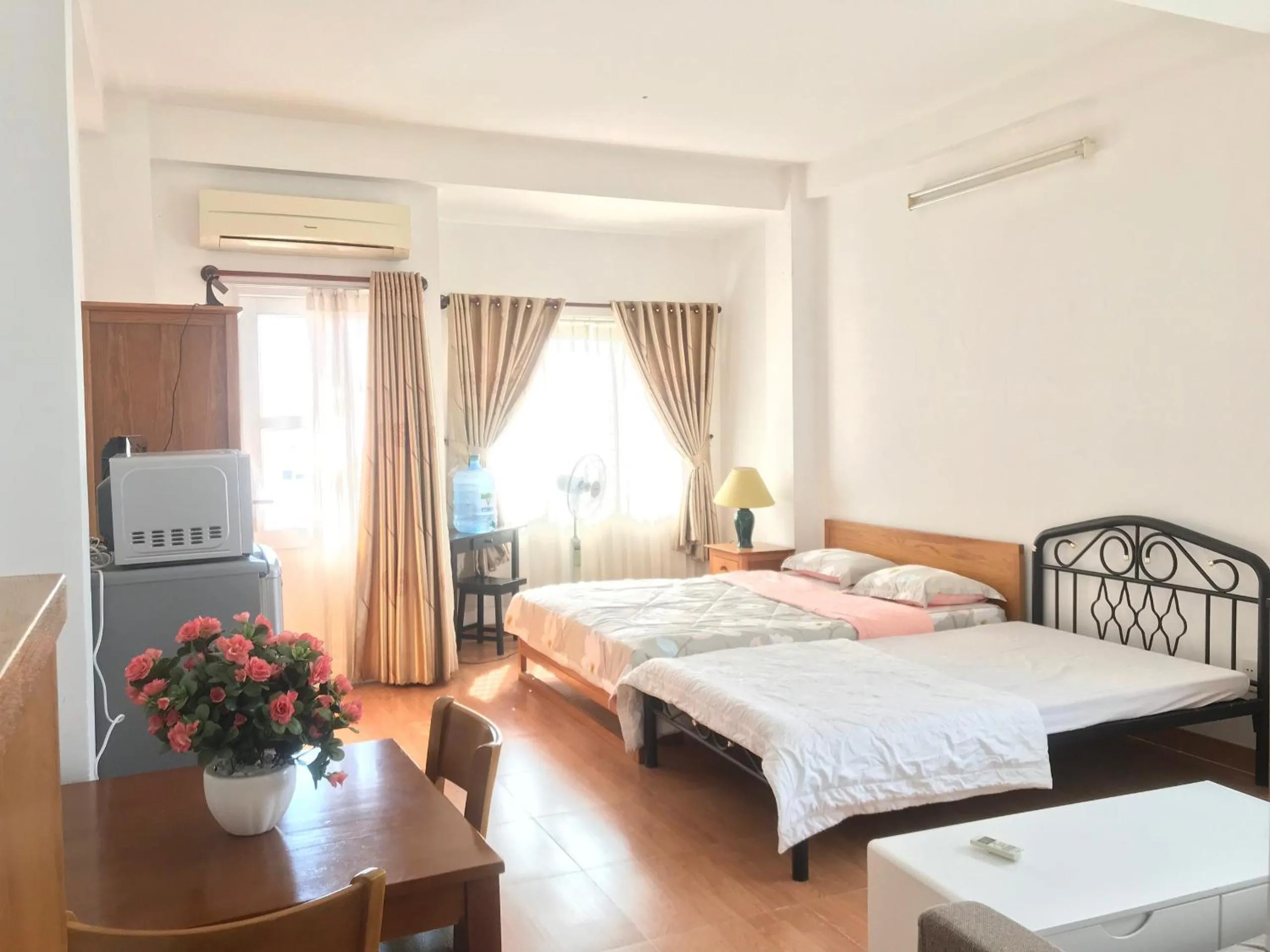 Bed in Smiley Apartment 3