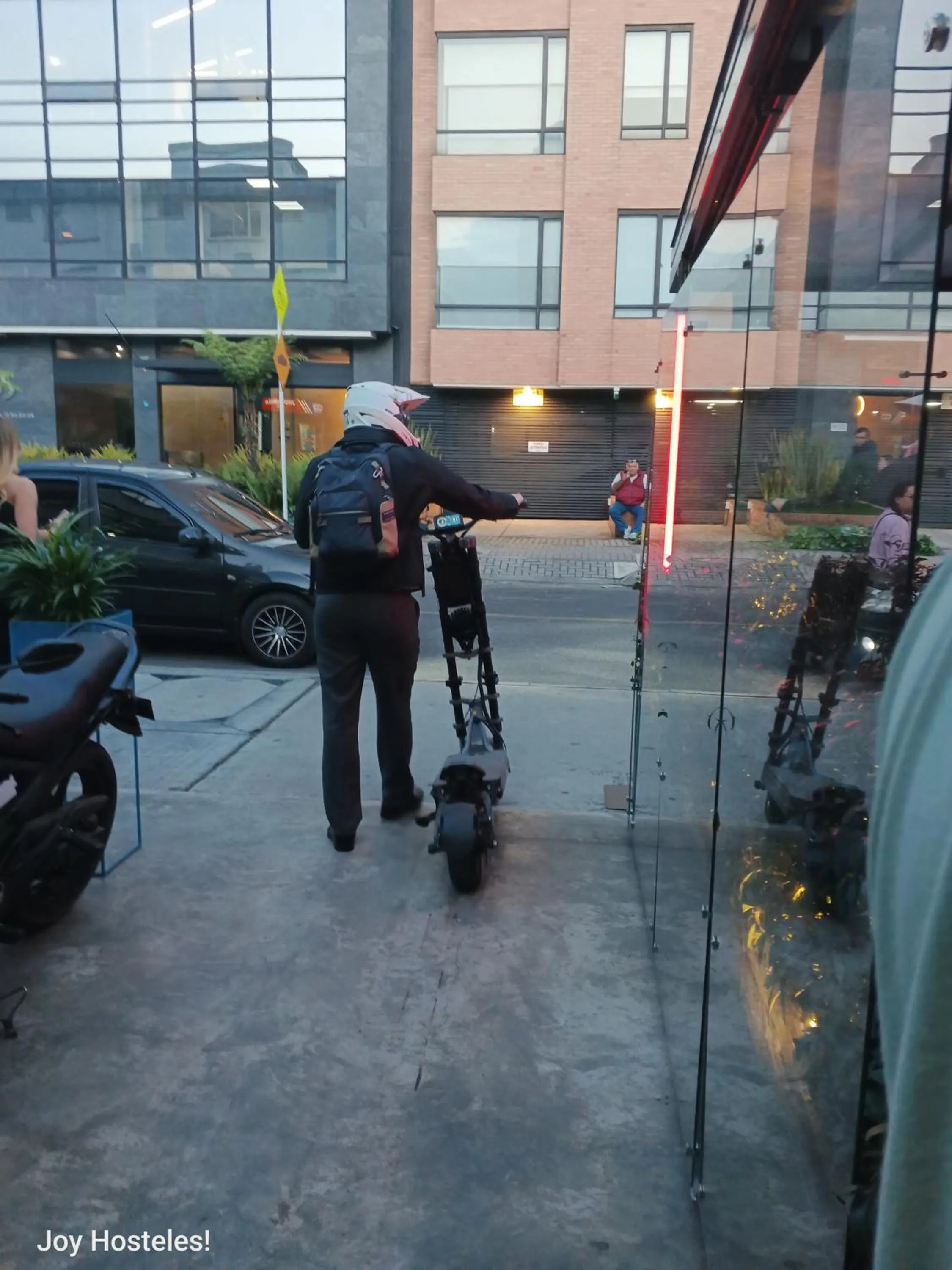 Property building in Hostel Joy Calle 85