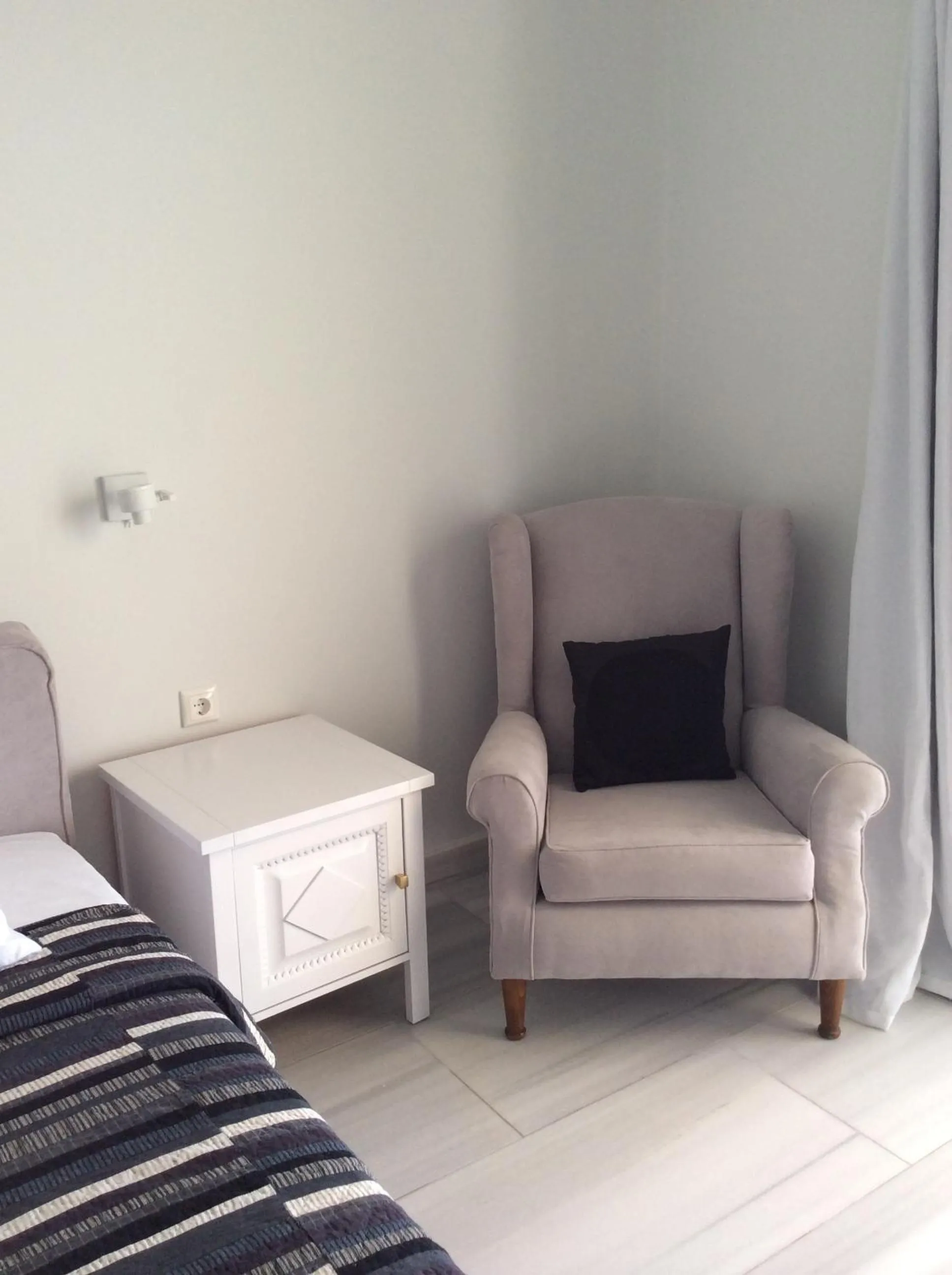 Bed in Sailinn Mykonos