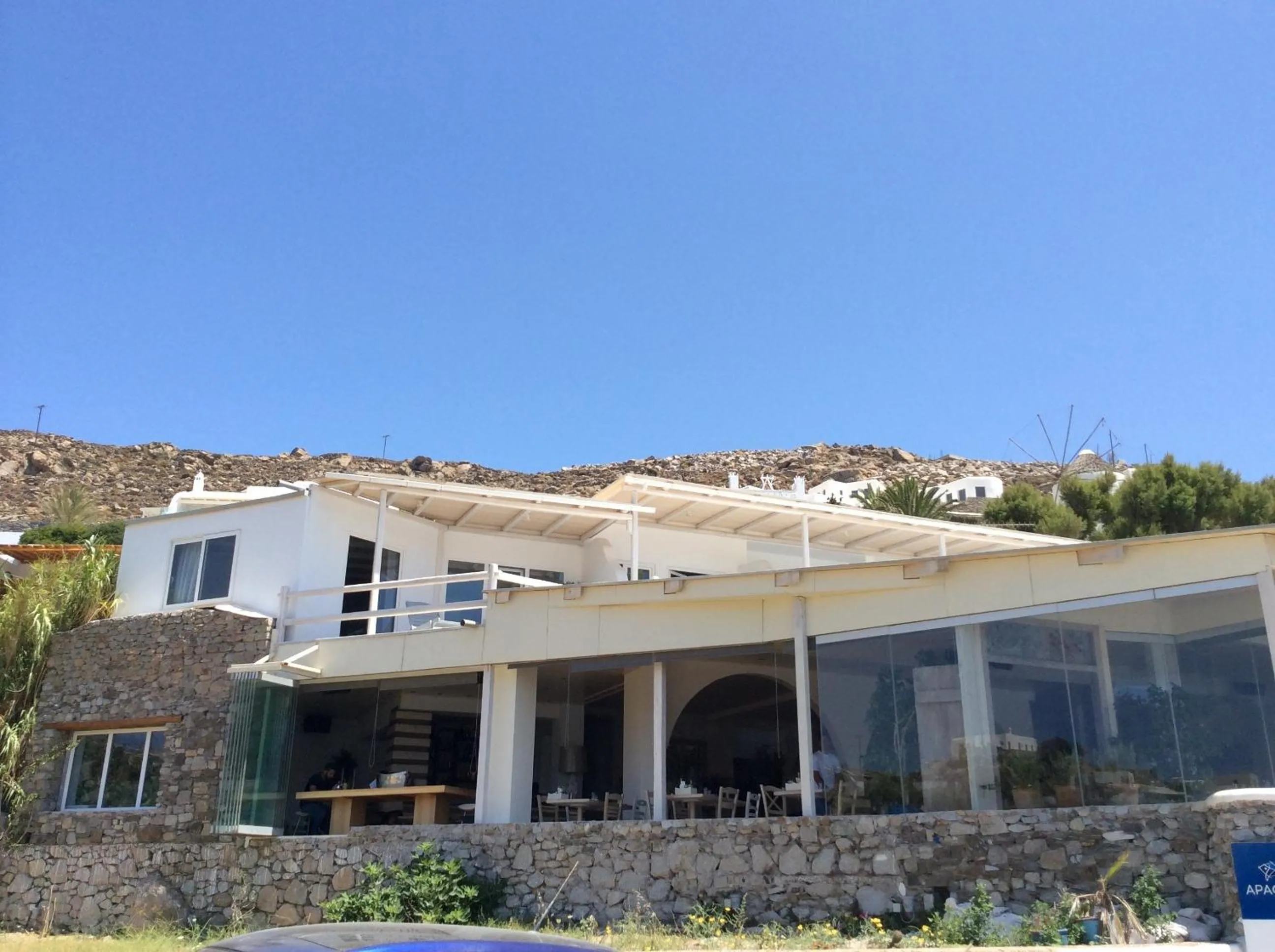 Facade/entrance in Sailinn Mykonos