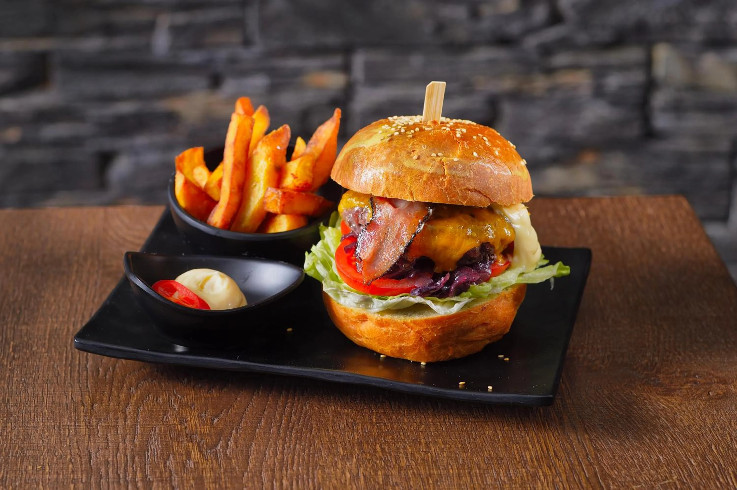 Food close-up in HOTEL PECR WELL