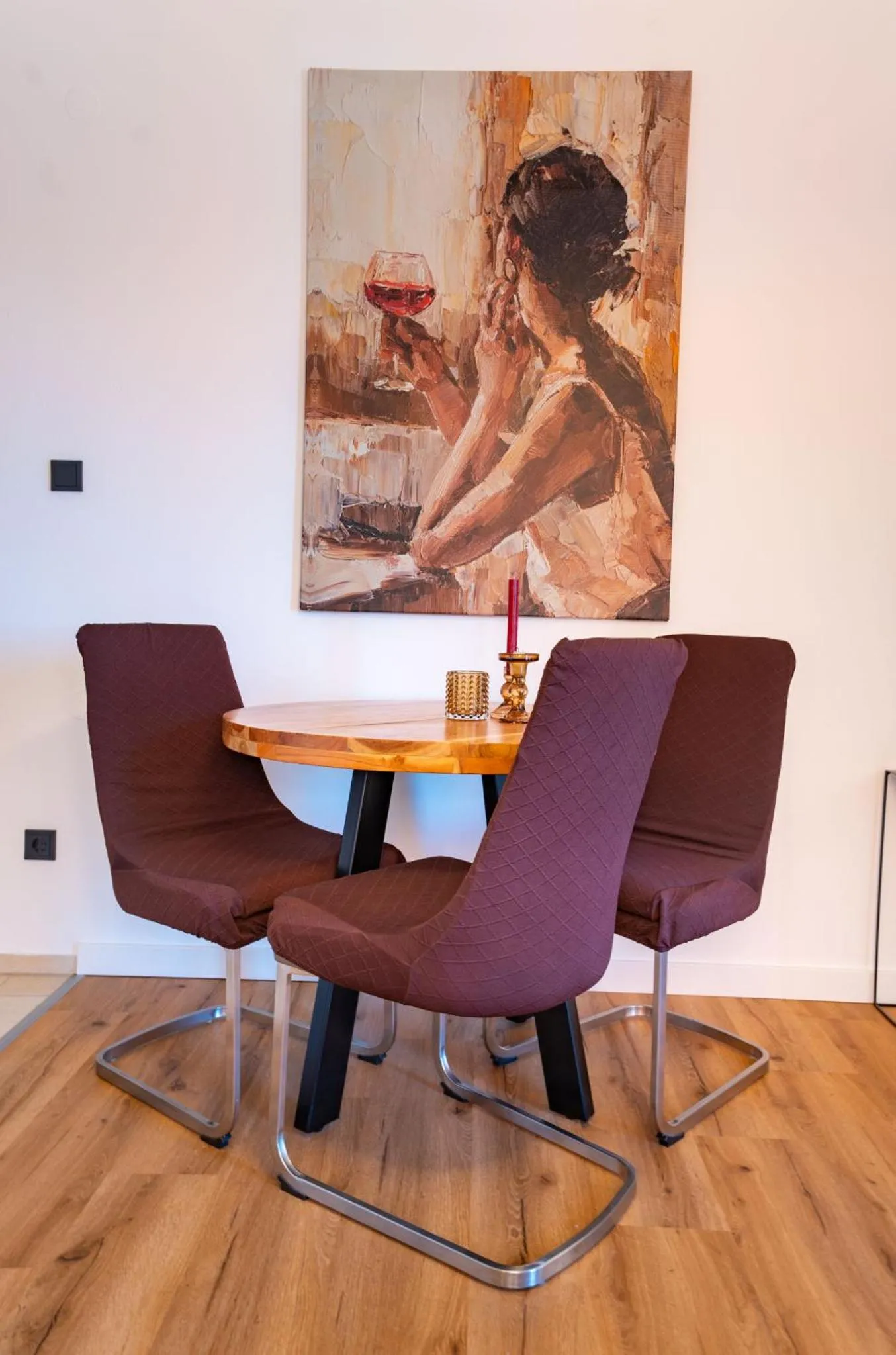 Dining area in Apartments Casa Barbara