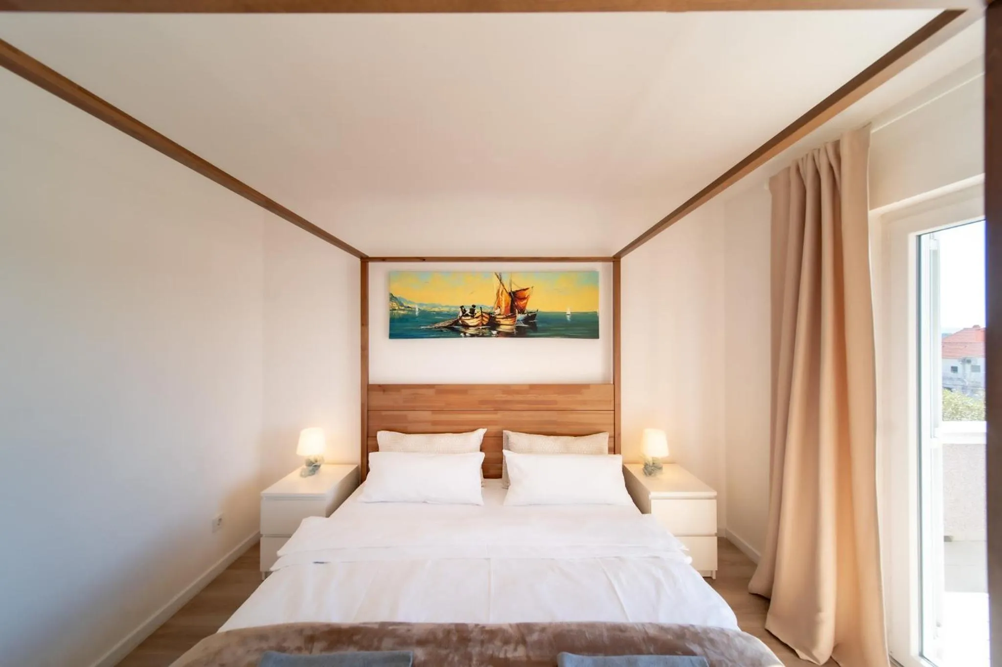 Bed in Apartments Casa Barbara