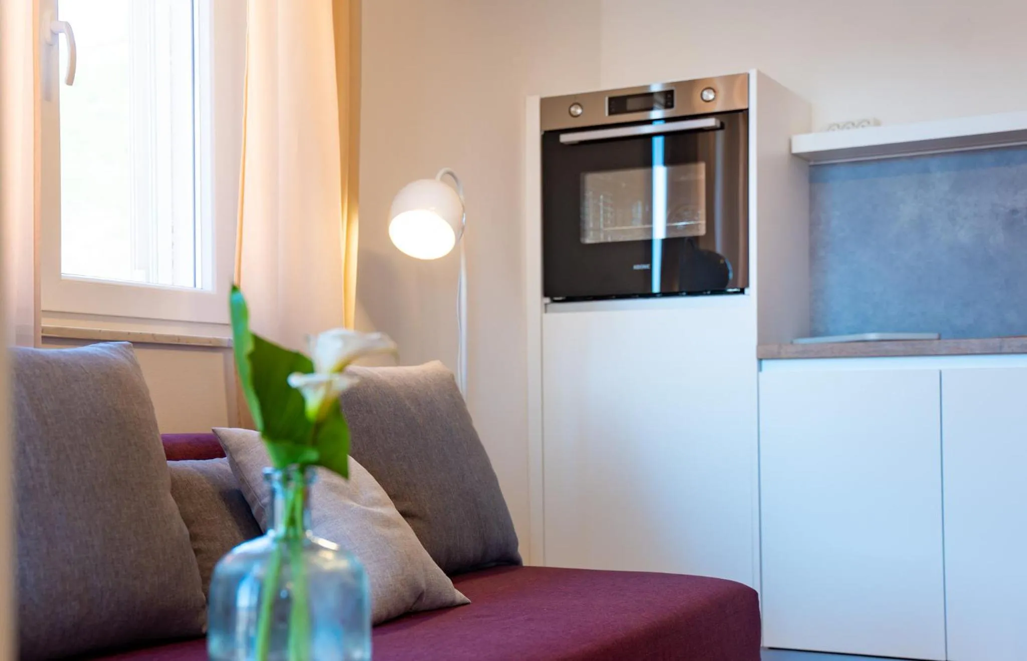 Kitchen or kitchenette in Apartments Casa Barbara