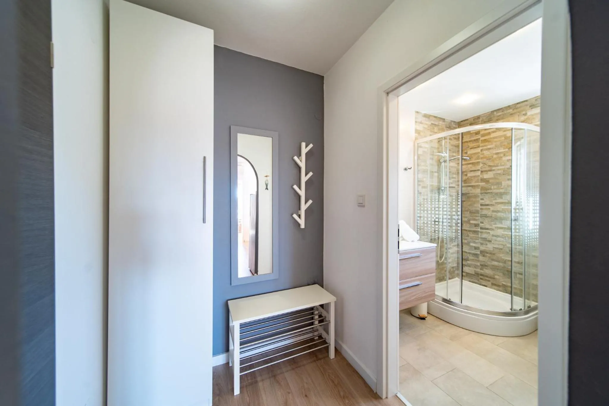 Shower in Apartments Casa Barbara
