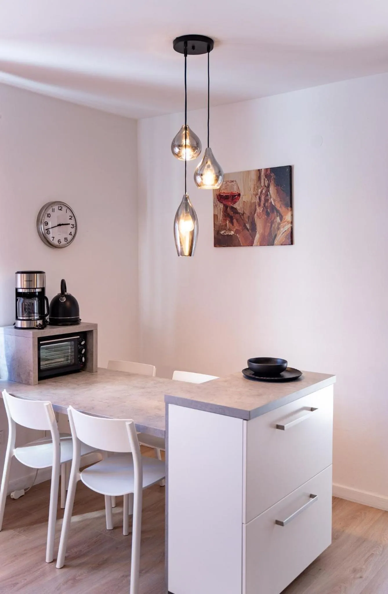 Dining area in Apartments Casa Barbara